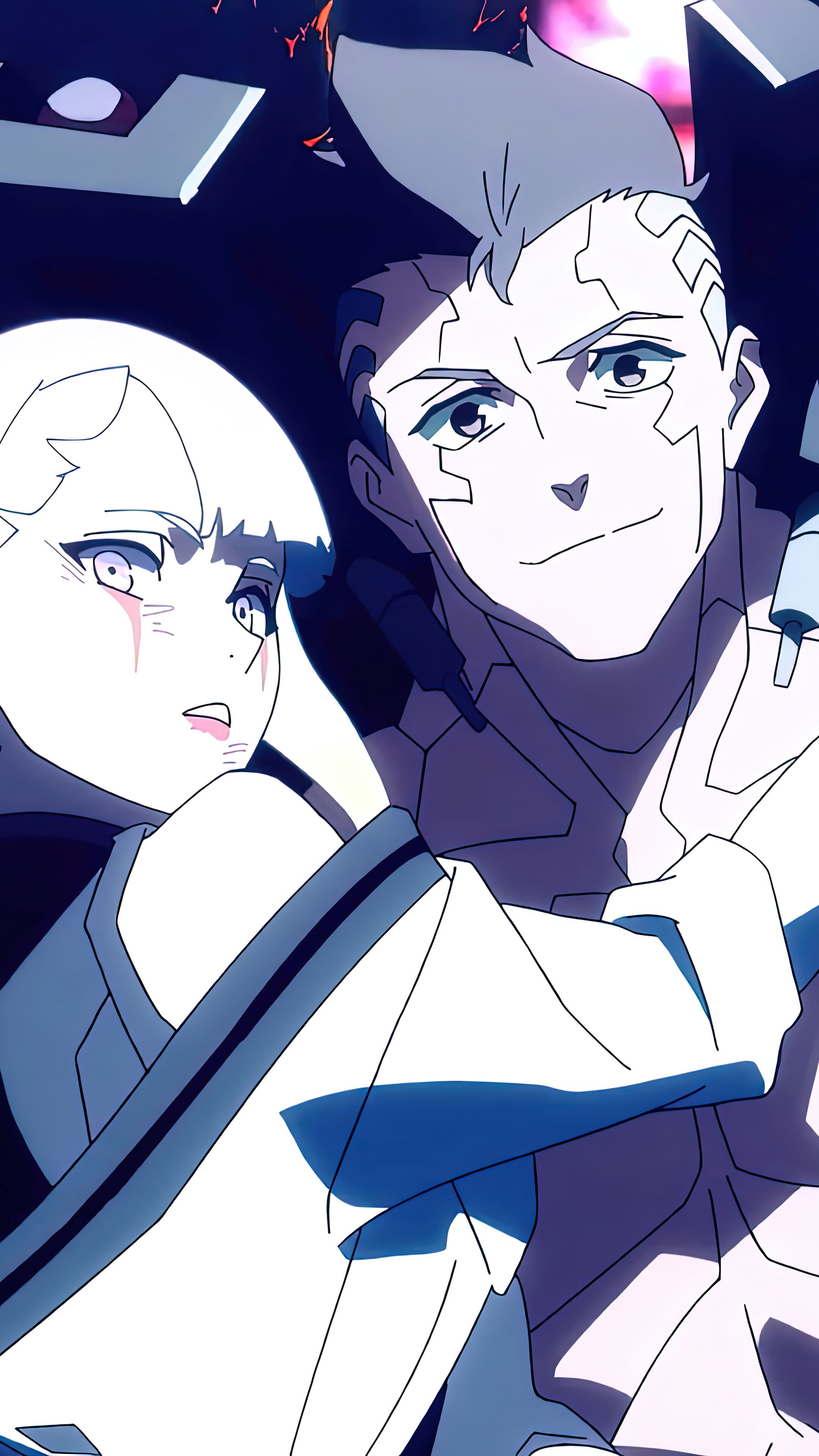 2160x3840 Cyberpunk: Edgerunners David and Lucy 4K Wallpaper iPhone HD Phone i