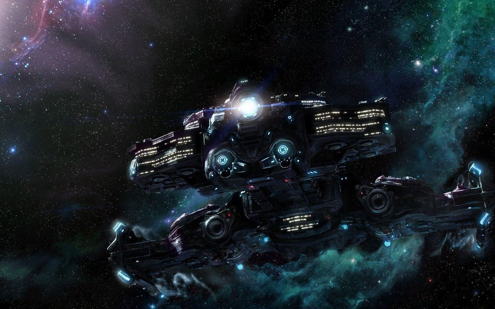 1680x1050 Spaceship Wallpaper 19 X 1050