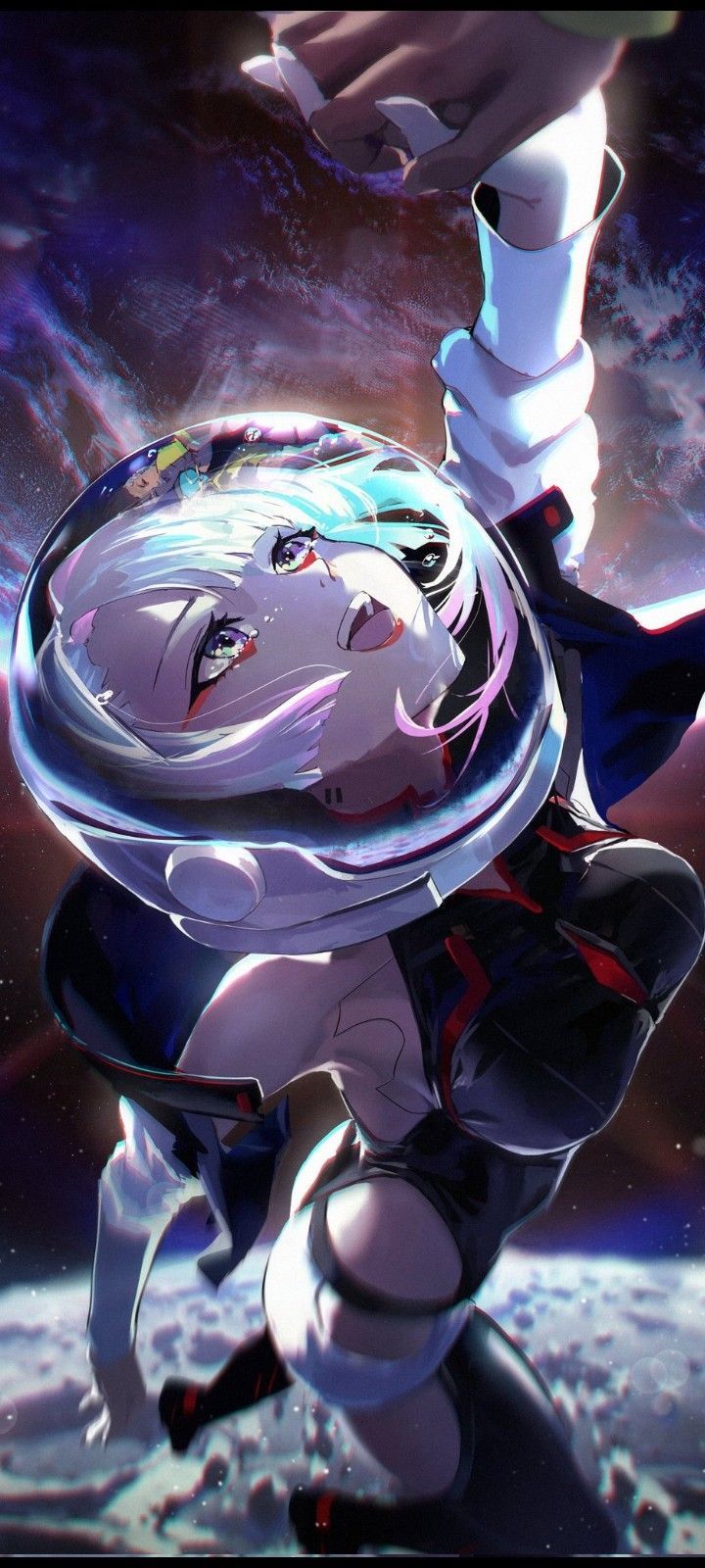 720x1600 David and lucy wallpaper. Cyberpunk edgerunners image, Lucy cyberpunk edgerunners wallpaper, Cyberpunk anime