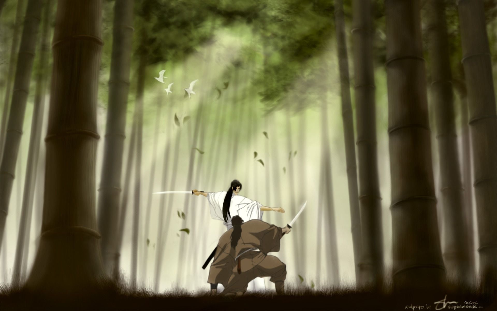 1920x1200 Anime Ninja Samurai