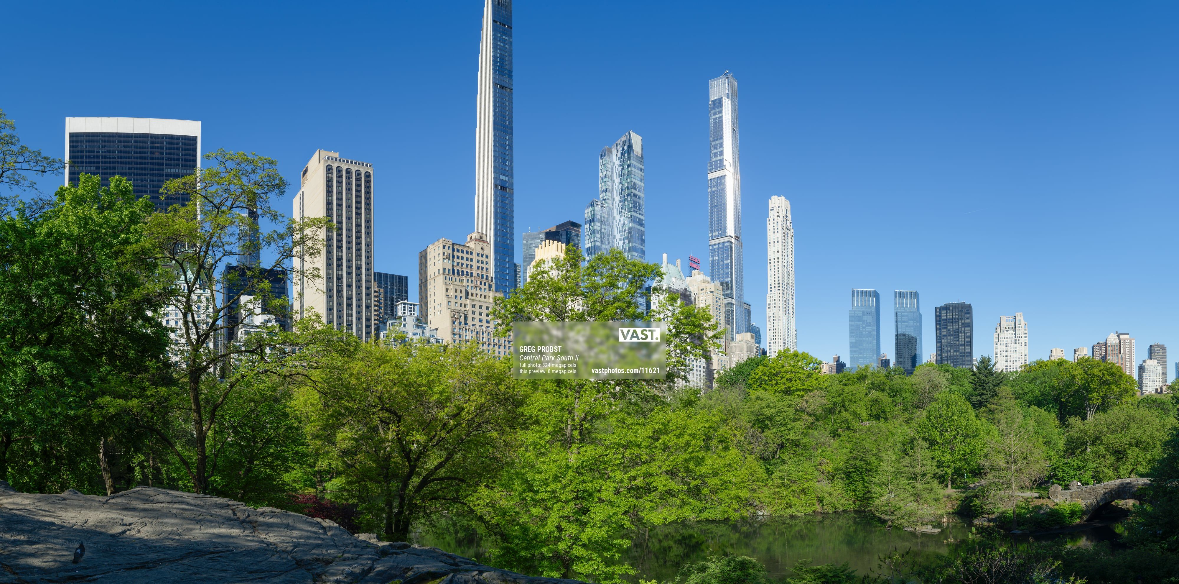 4000x1980 Photos of Billionaires' Row from Central Park