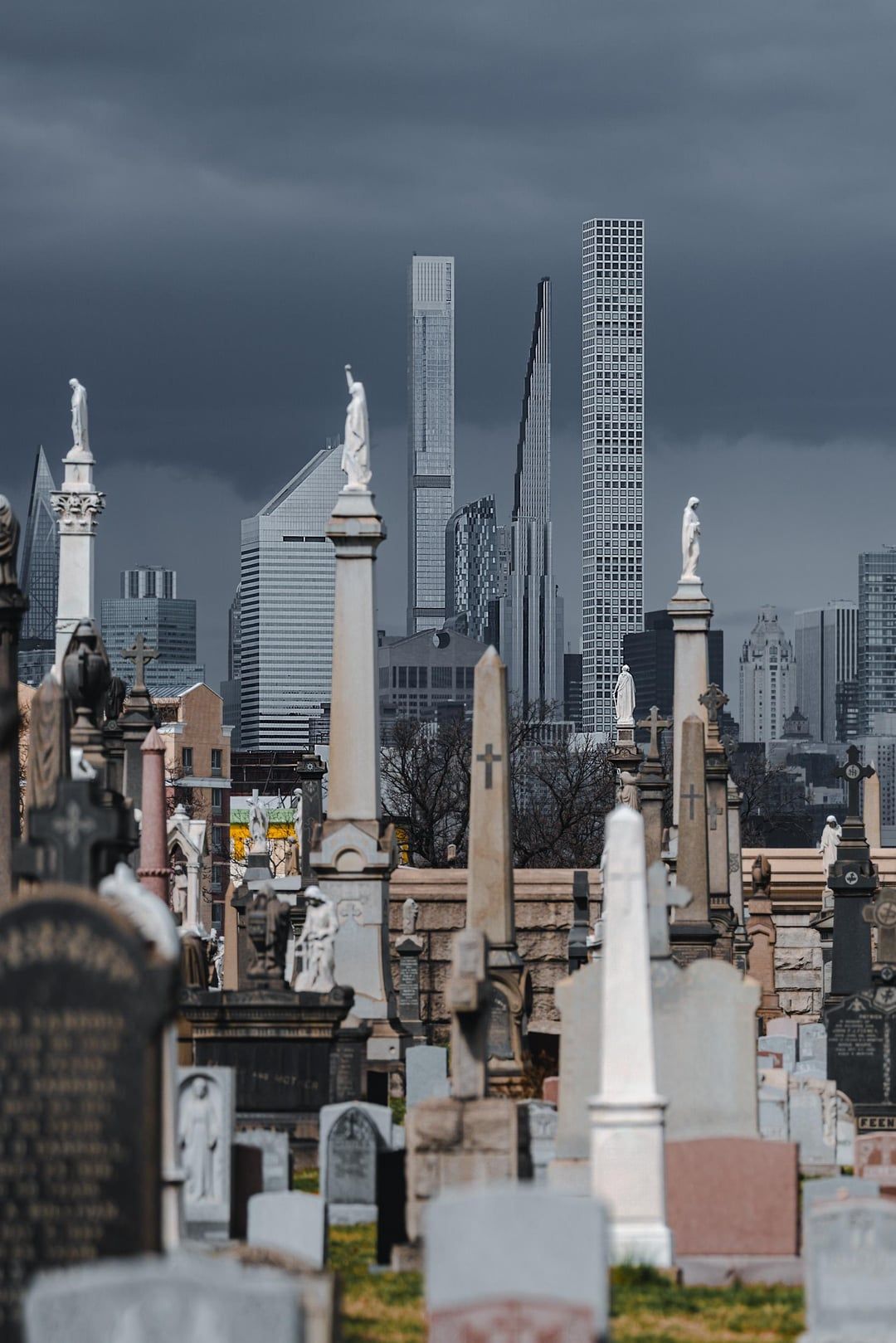 1080x1619 Billionaires Row, NYC seen from Calvary Cemetery. A7R IV + Sony 135mm GM