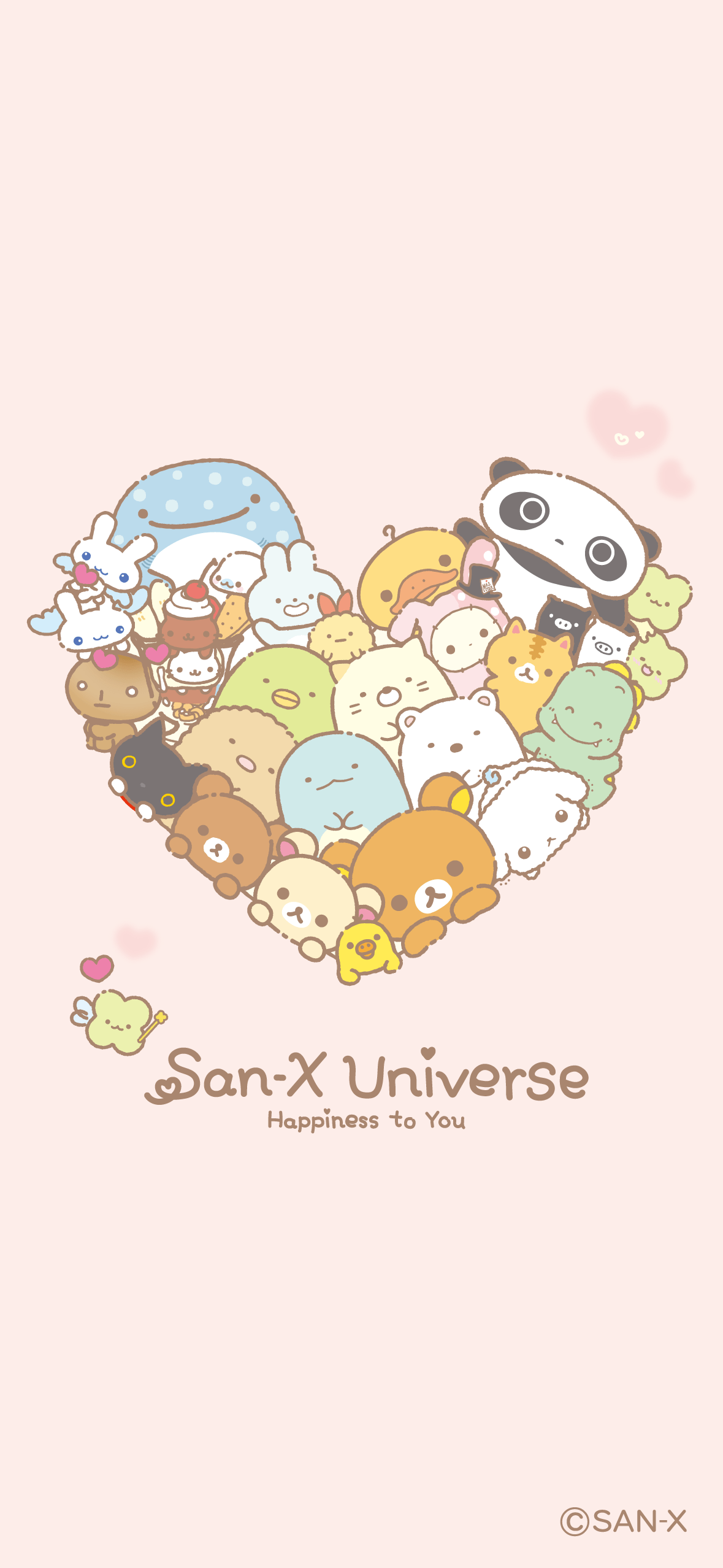 1179x2556 Heart” Theme. San X Net