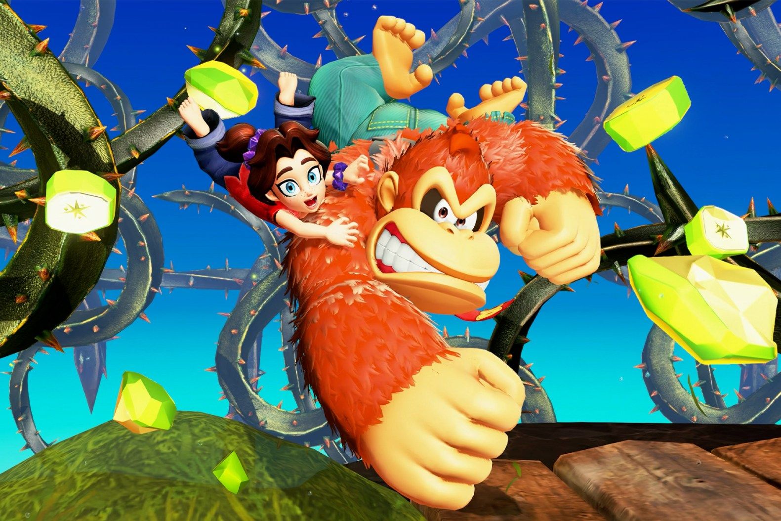 1581x1054 Donkey Kong Bananza' Switch 2 Preview: Kong is King Again