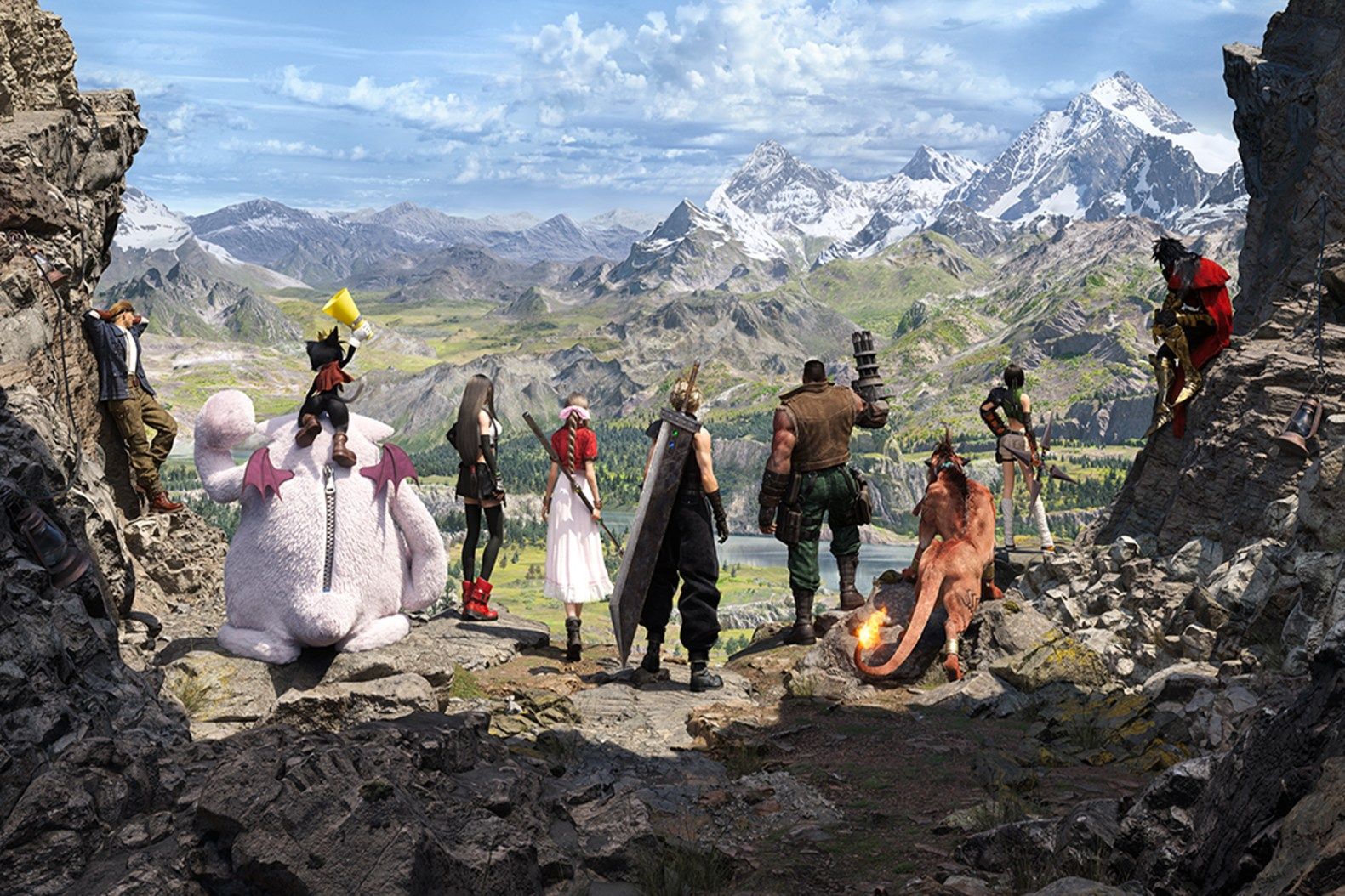 1581x1054 Final Fantasy VII Rebirth' Is a Beautiful Idea at War With Itself