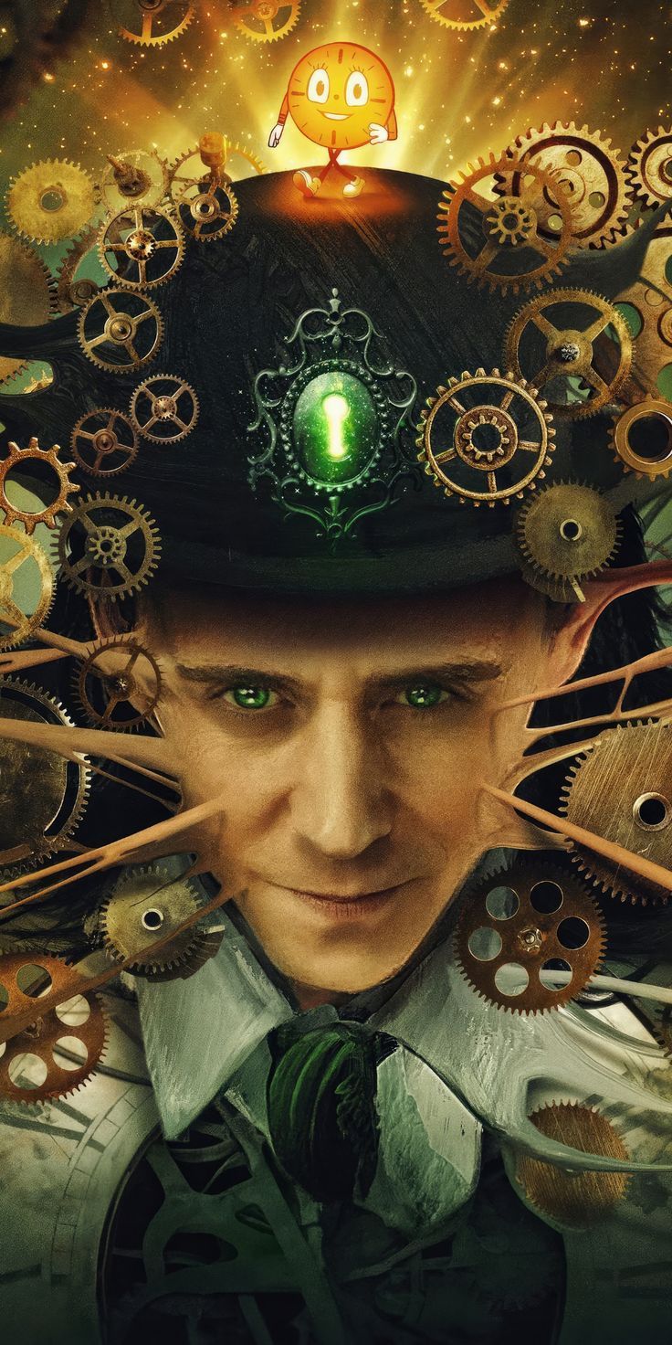 736x1472 Time clock, Tom Hiddleston, Loki season 1440x2880 wallpaper. Loki wallpaper 4k ultra hd