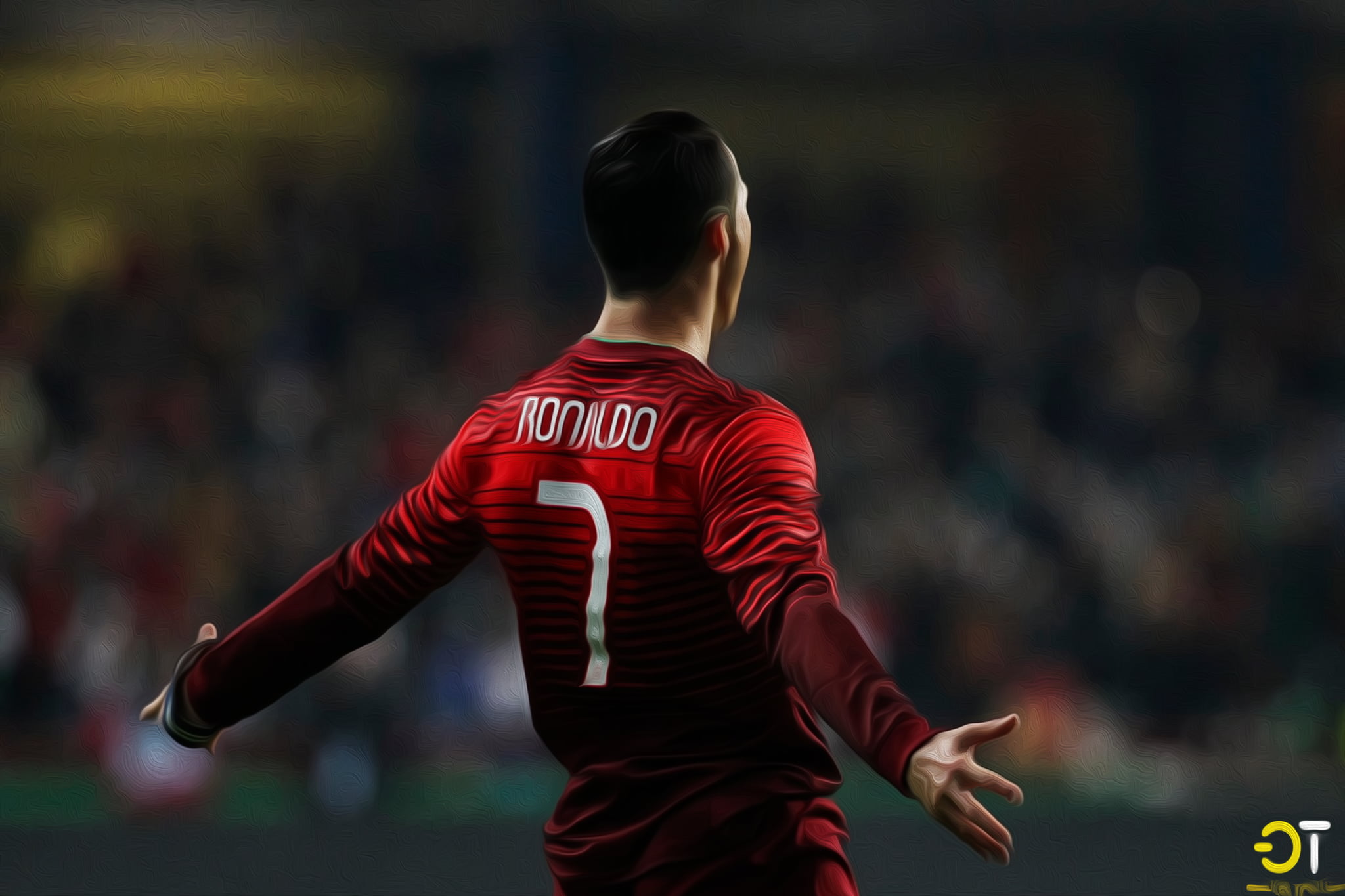 2048x1365 Cristiano Ronaldo, Portugal HD wallpaper