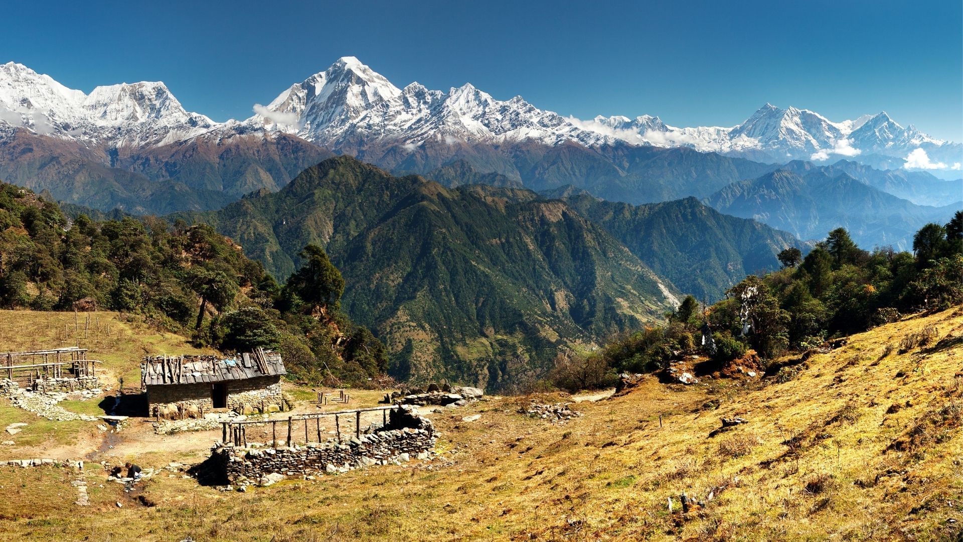 1920x1080 Annapurna Dhaulagiri in Comfort