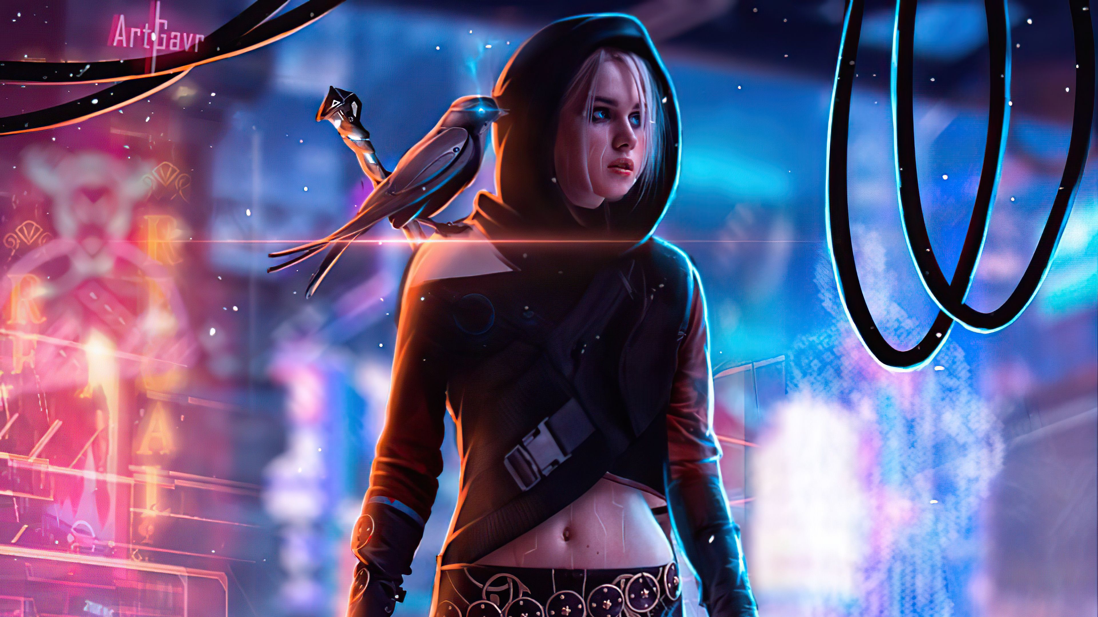 3840x2160 Cyberpunk Ciri 4k Wallpaper, HD Games Wallpaper, 4k Wallpaper, Image, Background, Photos and Picture