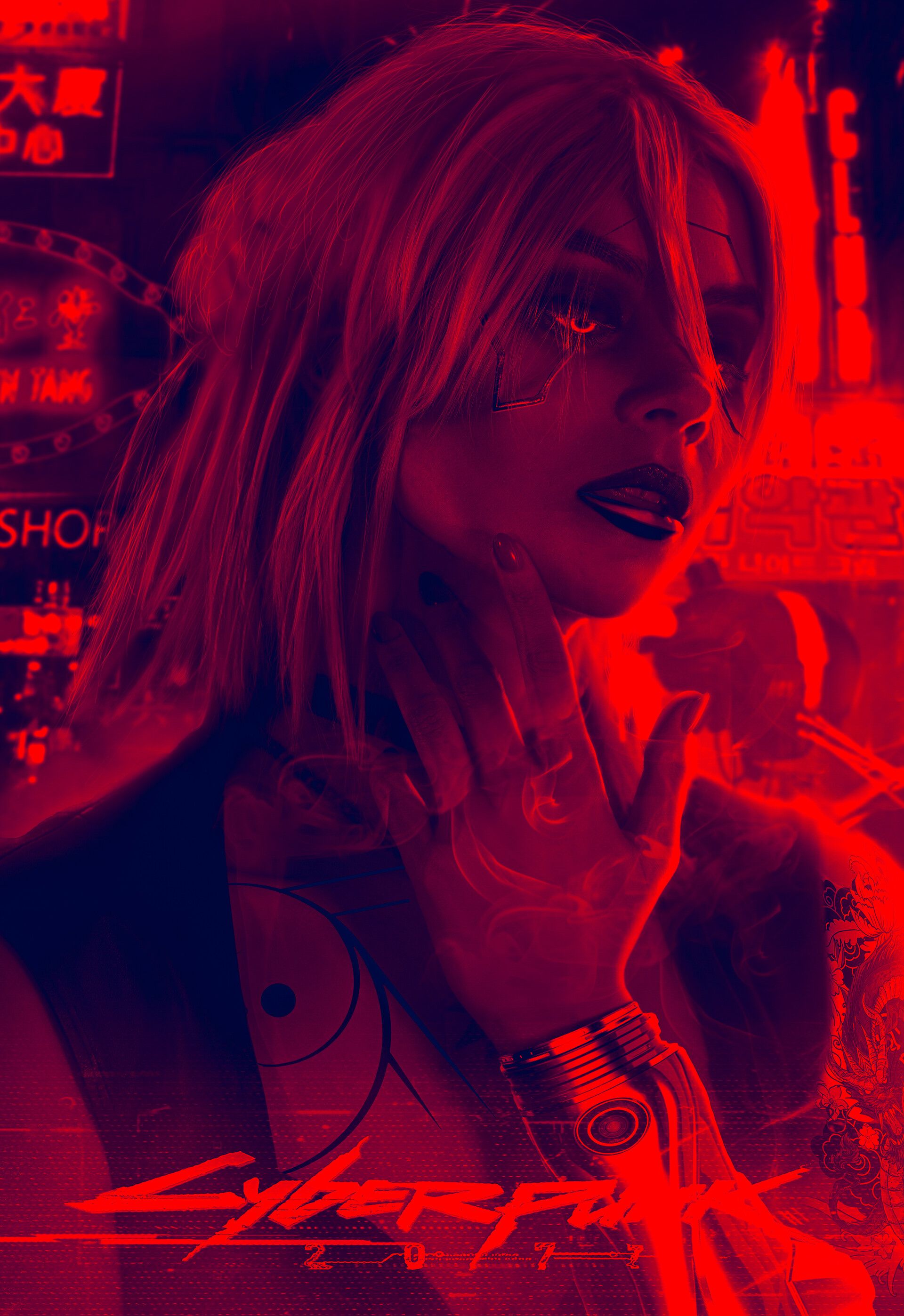 1920x2796 Cyberpunk 2077 (cybergirl)