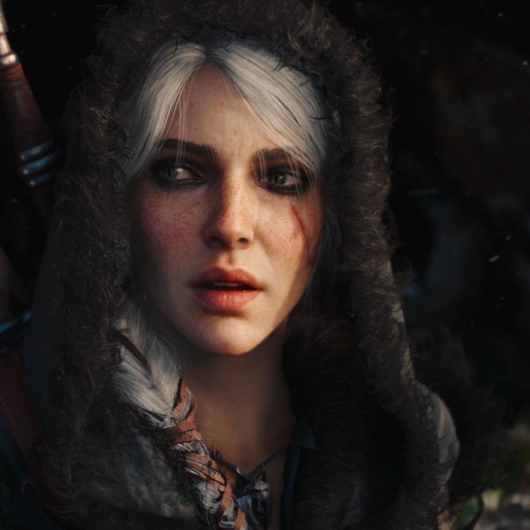 1080x1080 New The Witcher 4 screenshots show Ciri in a beautiful, bustling location, and a truly horrible monster