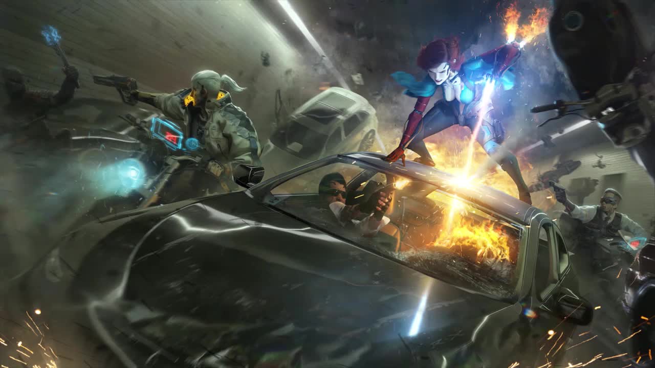 1280x720 Ciri In Cyberpunk 2077 HD Live Wallpaper For PC Live Wallpaper