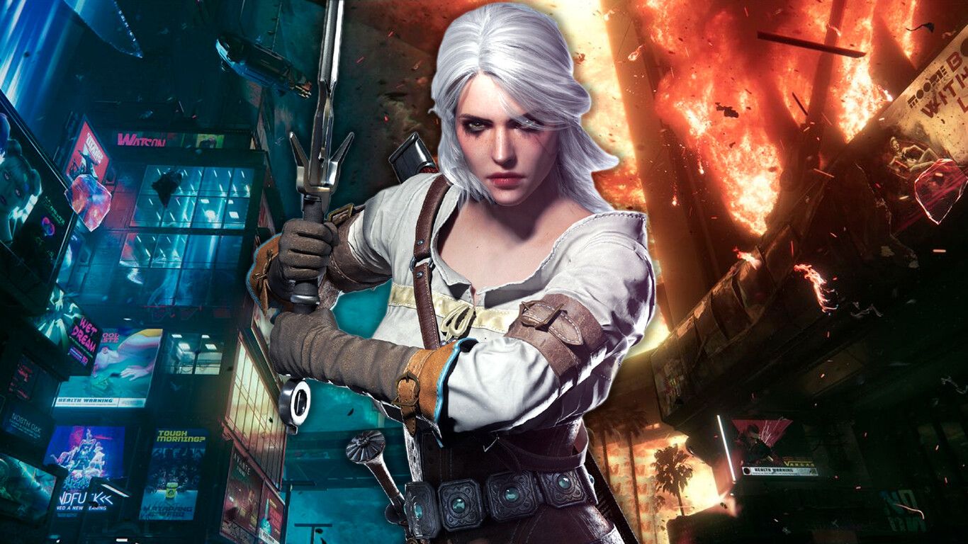 1366x768 Ciri de The Witcher 3: Wild Hunt estuvo en Cyberpunk pero no de la forma