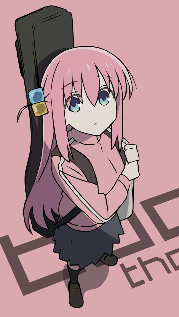 736x1303 Bocchi the rock wallpaper