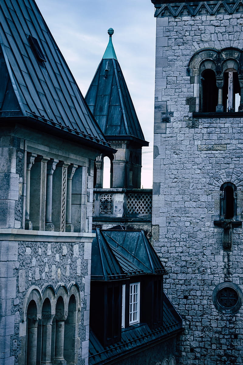 800x1200 Gothic Church, berlin, building, dark, germany, moody, religion, street, texture, HD phone wallpaper