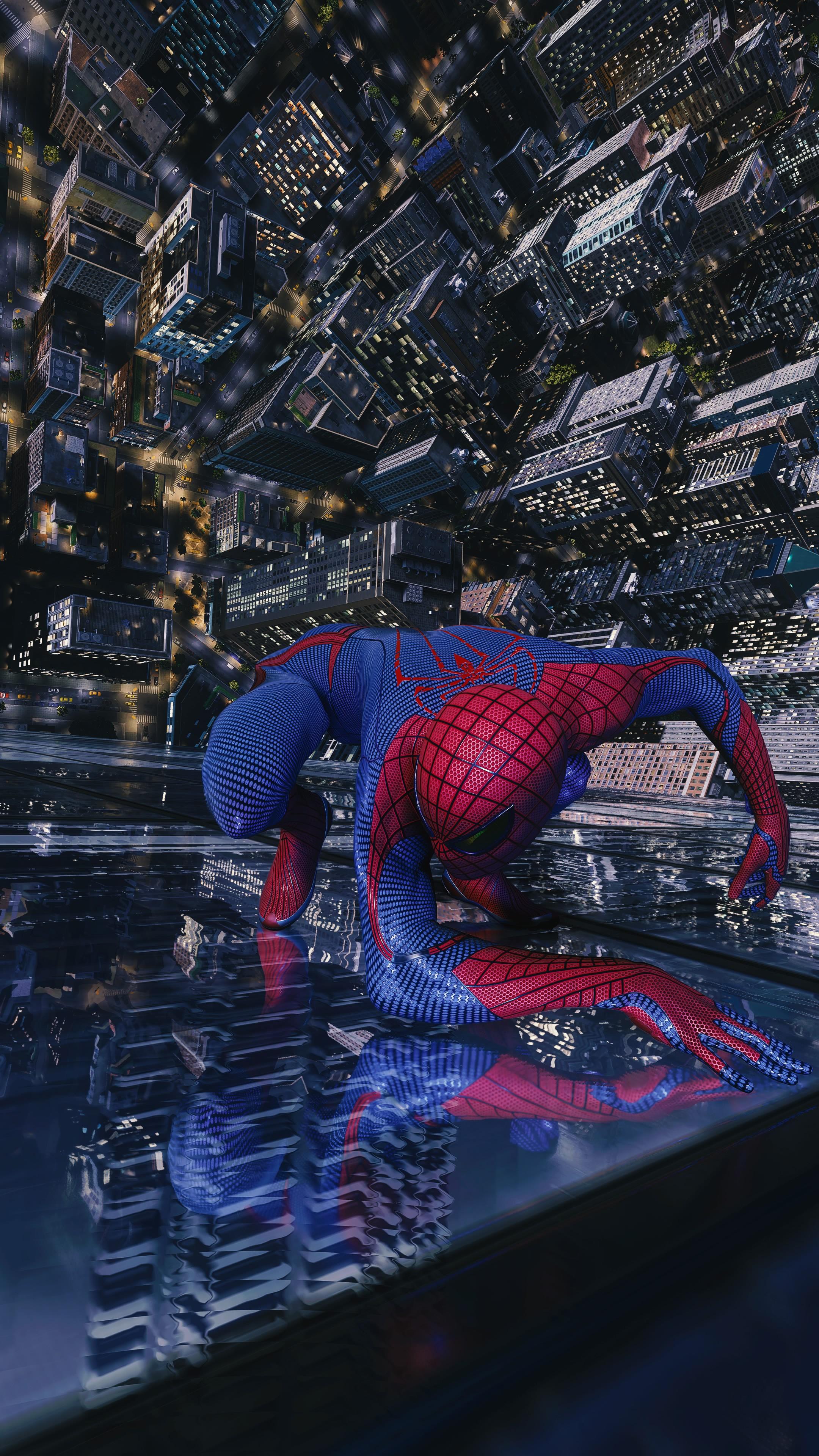 2160x3840 All The TASM Posters In Spider Man 2 Ps5