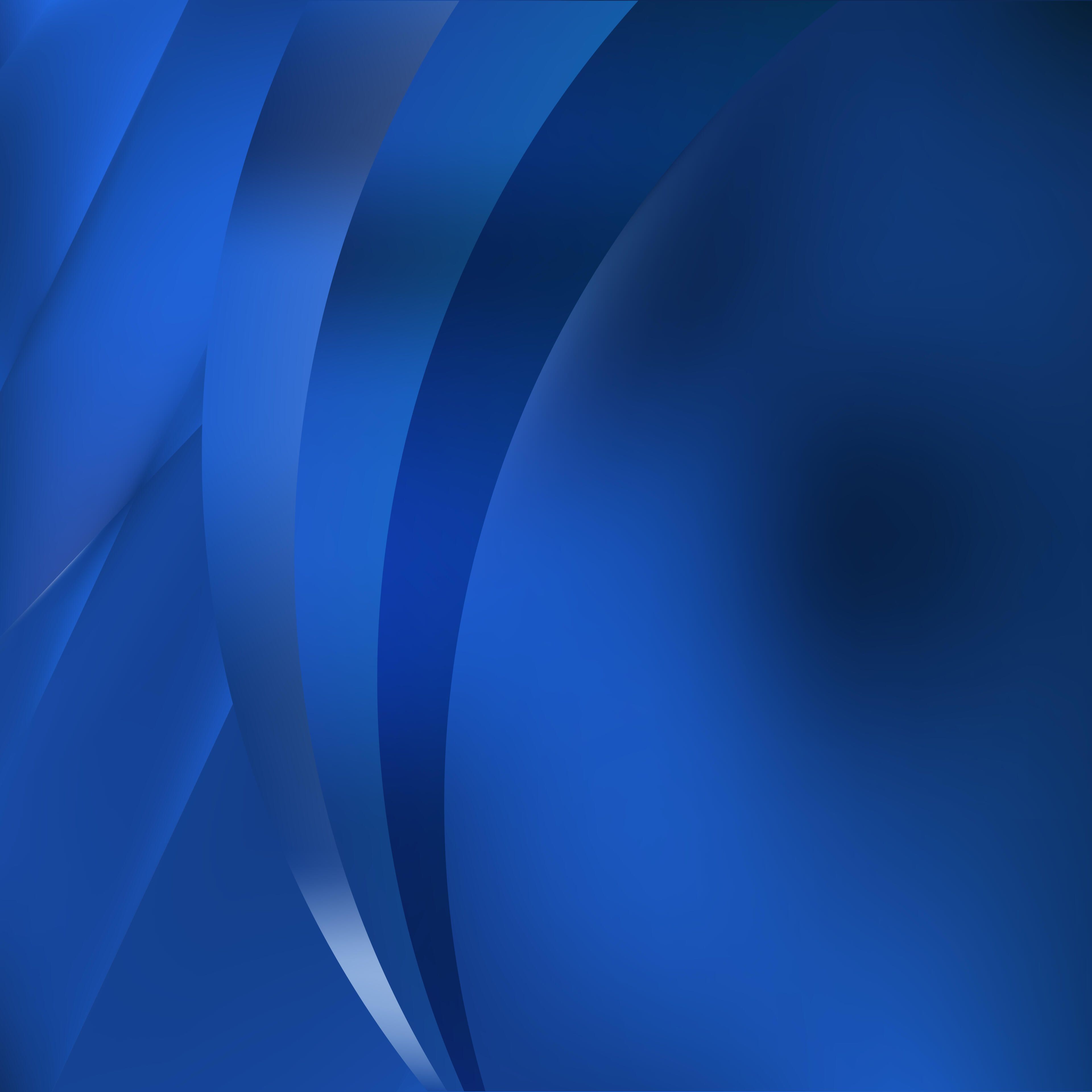 3840x3840 Abstract Blue Background