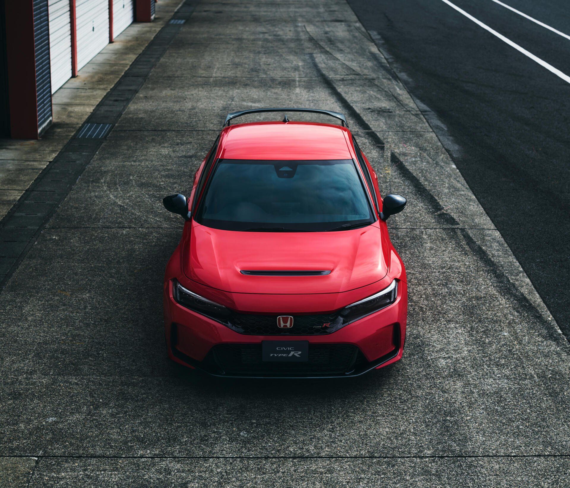1920x1646 4K Ultra HD: Red Honda Civic Type R Wallpaperx4388