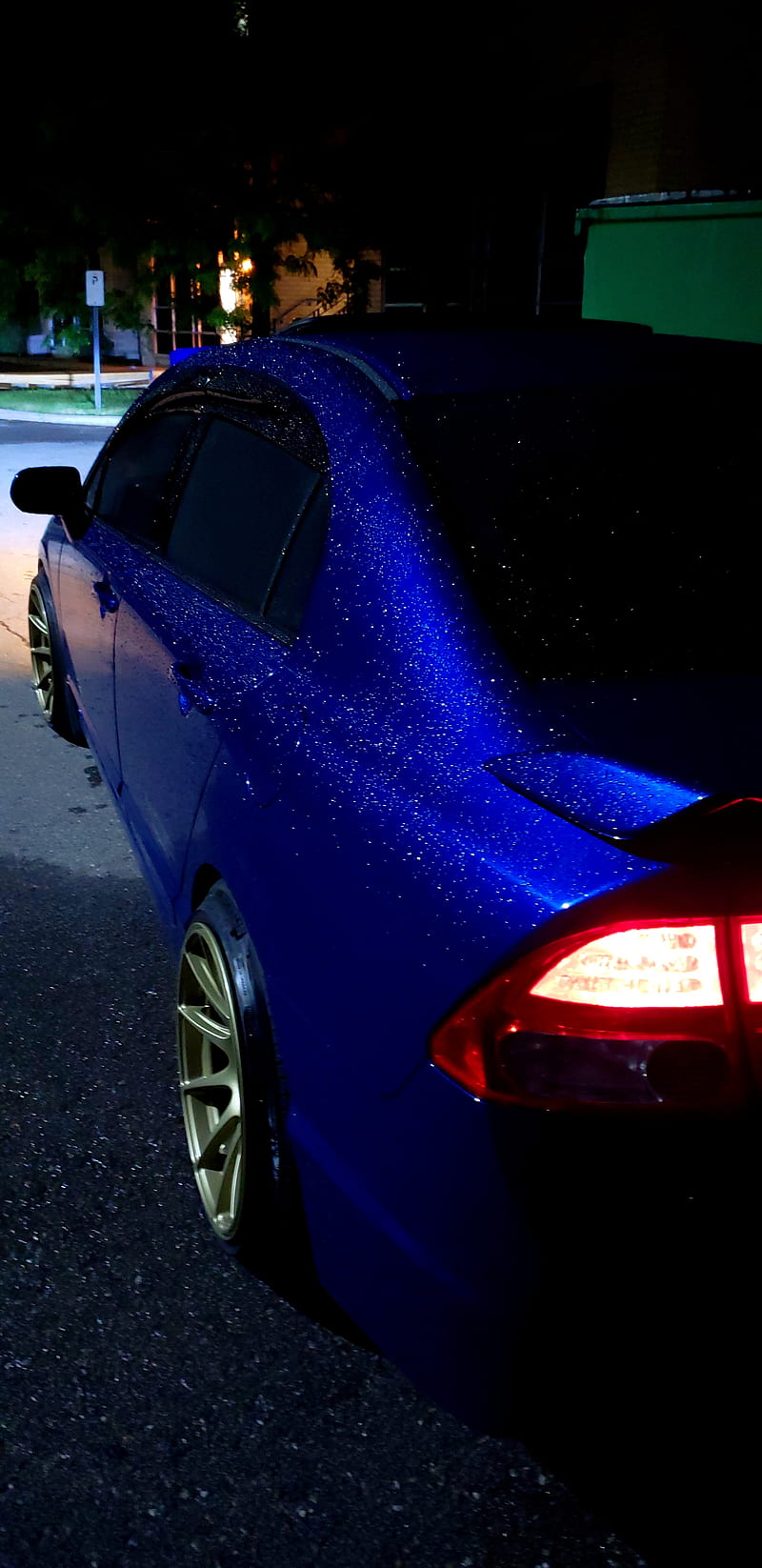 800x1646 Honda Civic Si, blue, carros, civic si, jdm, HD phone wallpaper