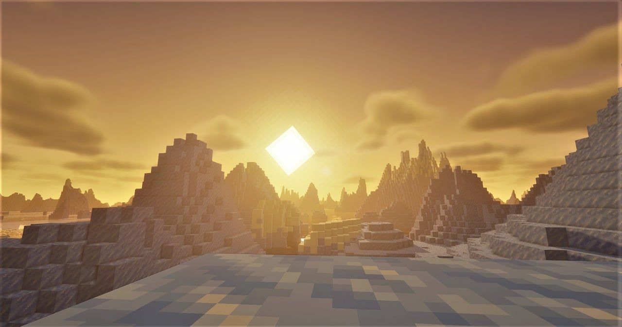 1280x673 Download Minecraft Shaders Beautiful. Royalty Free Stock Illustration Image