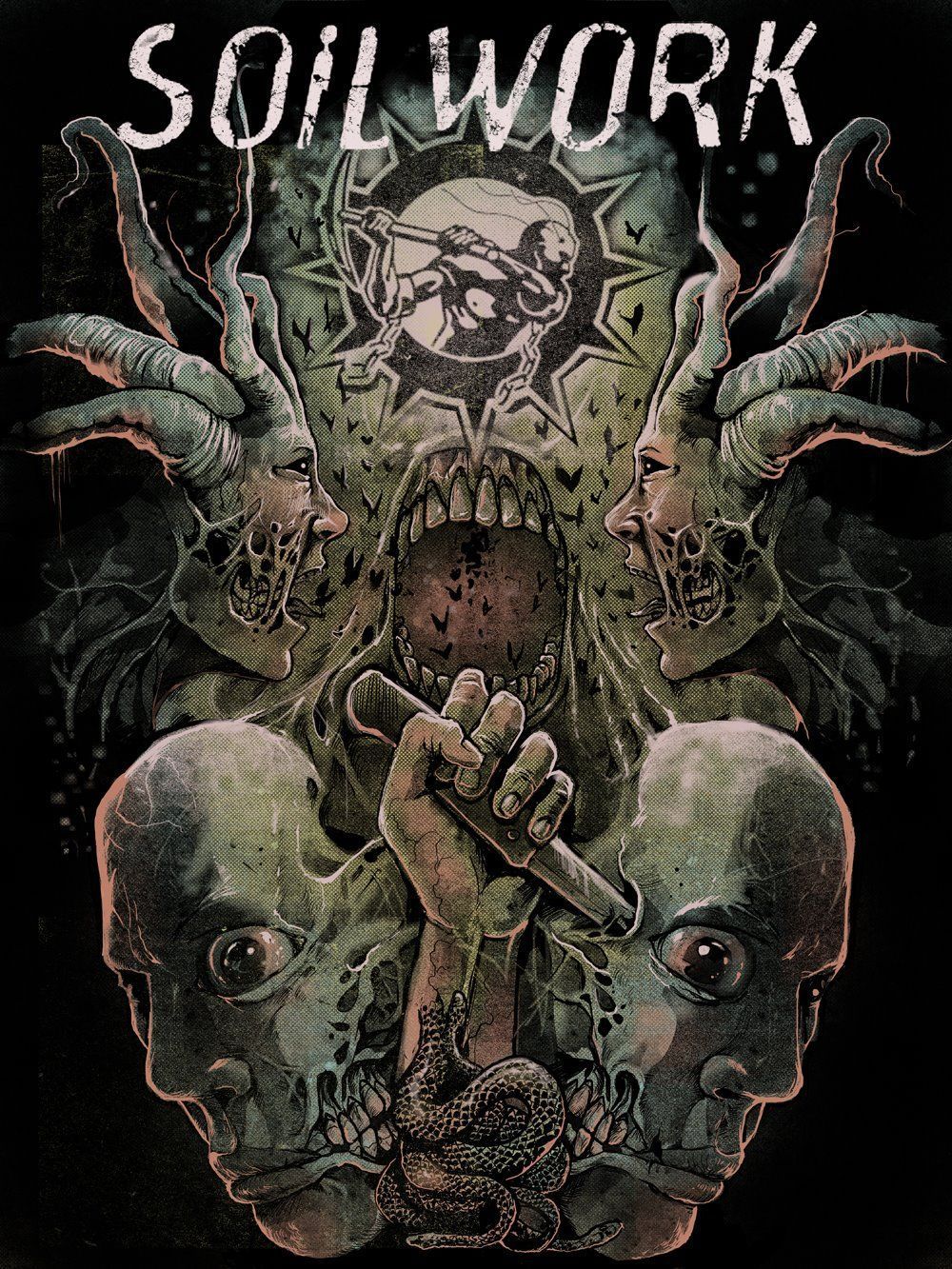 1000x1333 Soilwork Wallpaper