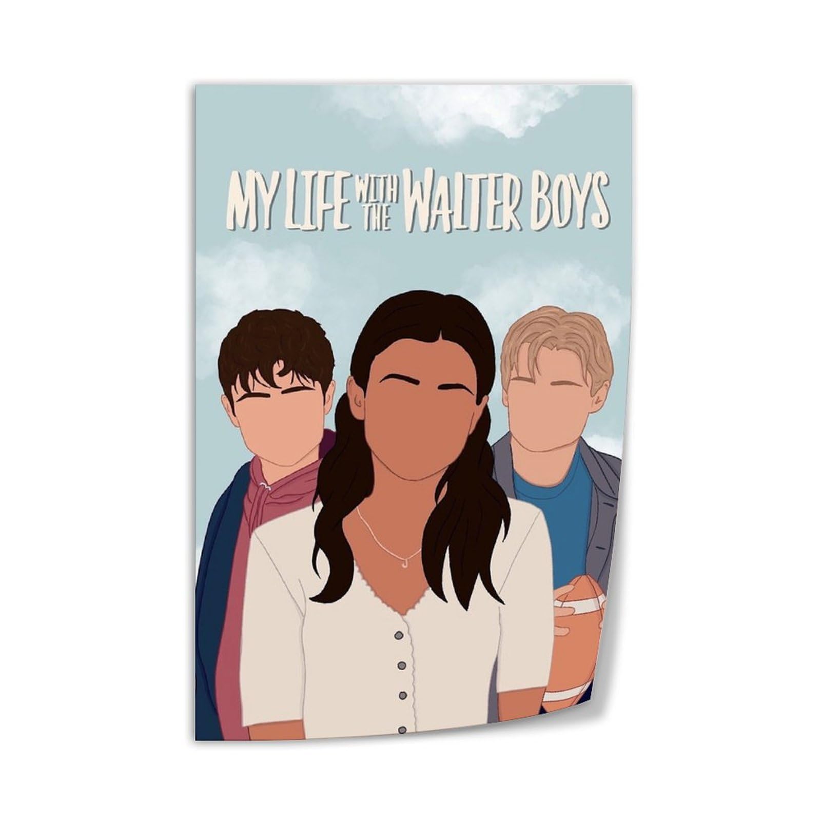 1600x1600 TV Series My Life With The Walter Boys Art Cover Poster7Wall Poster Art Canvas Print Living Room Office Bedroom Aesthetic Poster08x12inch(20x30cm) Unframe Style : Amazon.ca: Home