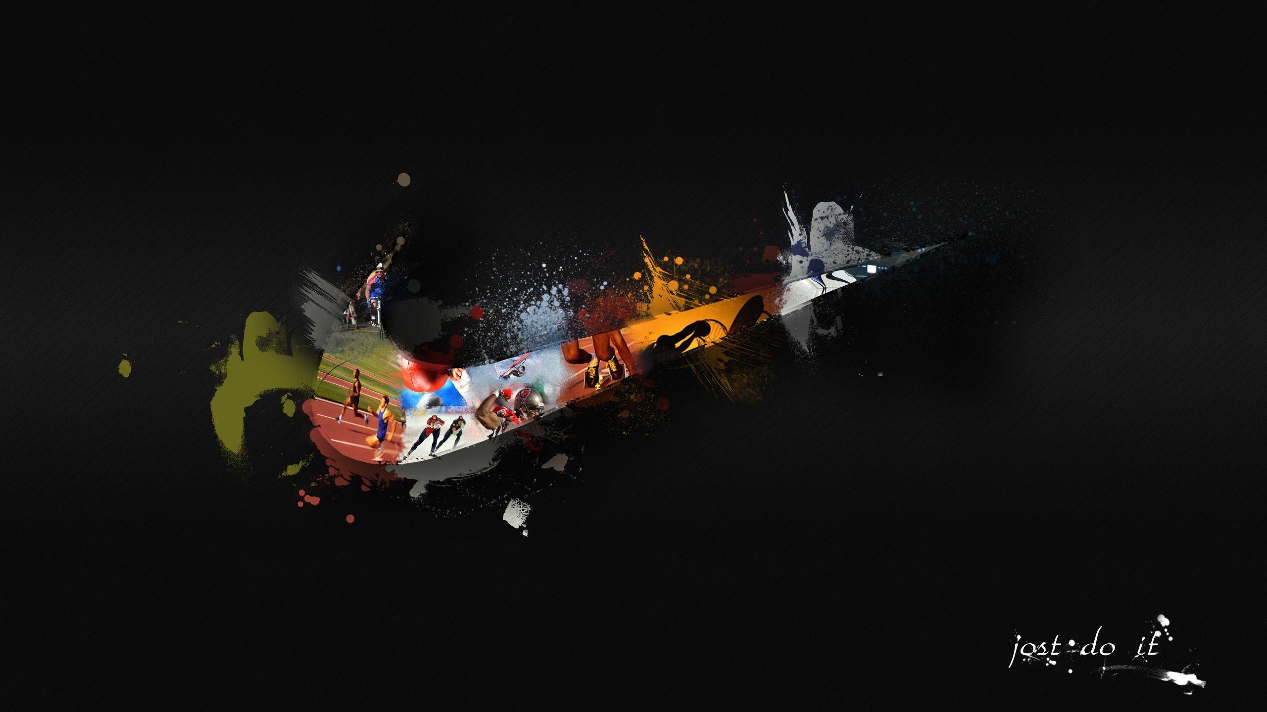 2560x1440 Just Do It, right. Wallpaper nike, Gambar, Nike