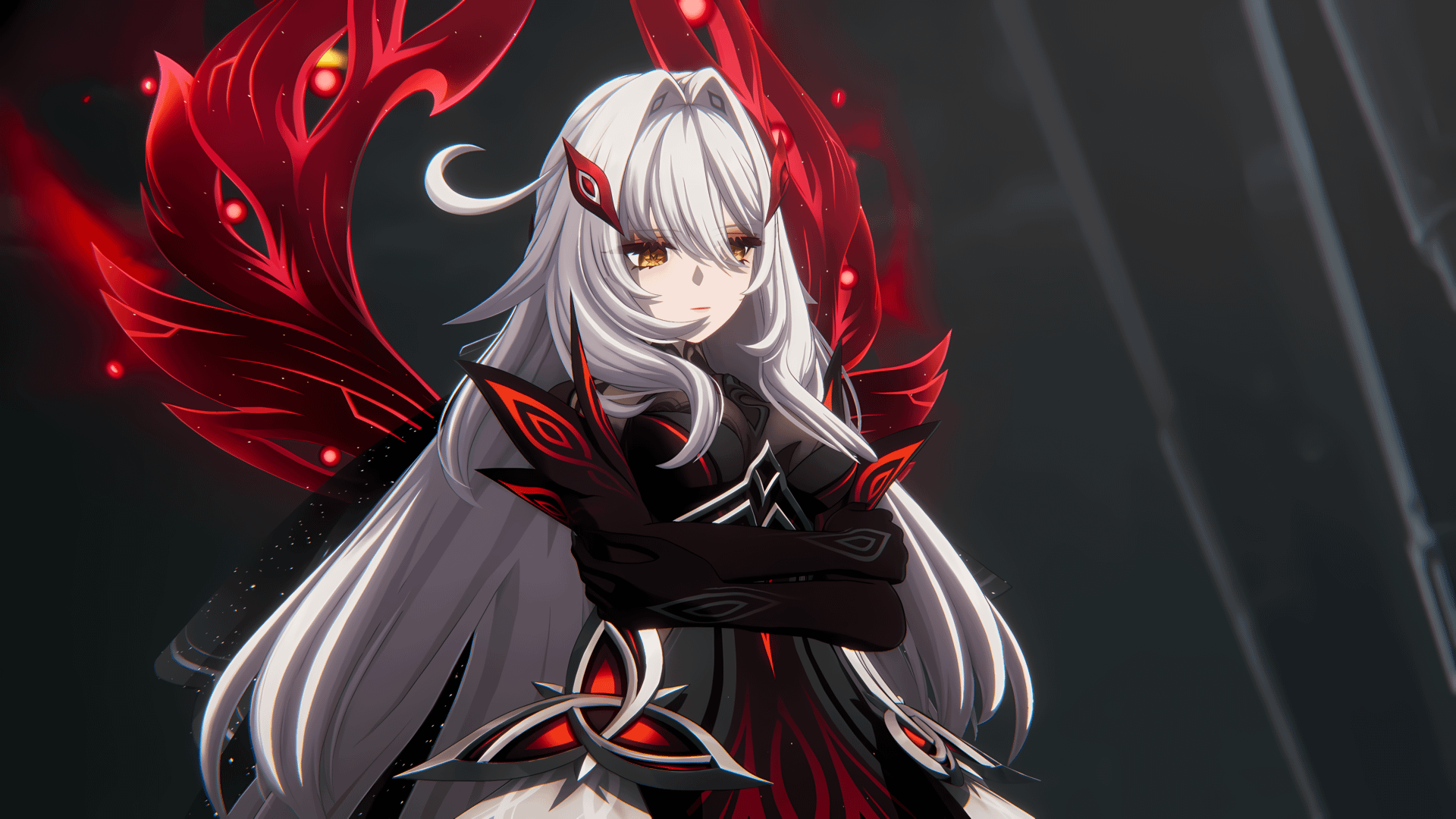 1920x1080 Ronova Wallpaper From The Archon Quest, Up Scaled To 8k (full Resolution Image Link In Post Body) : R Genshin_Impact