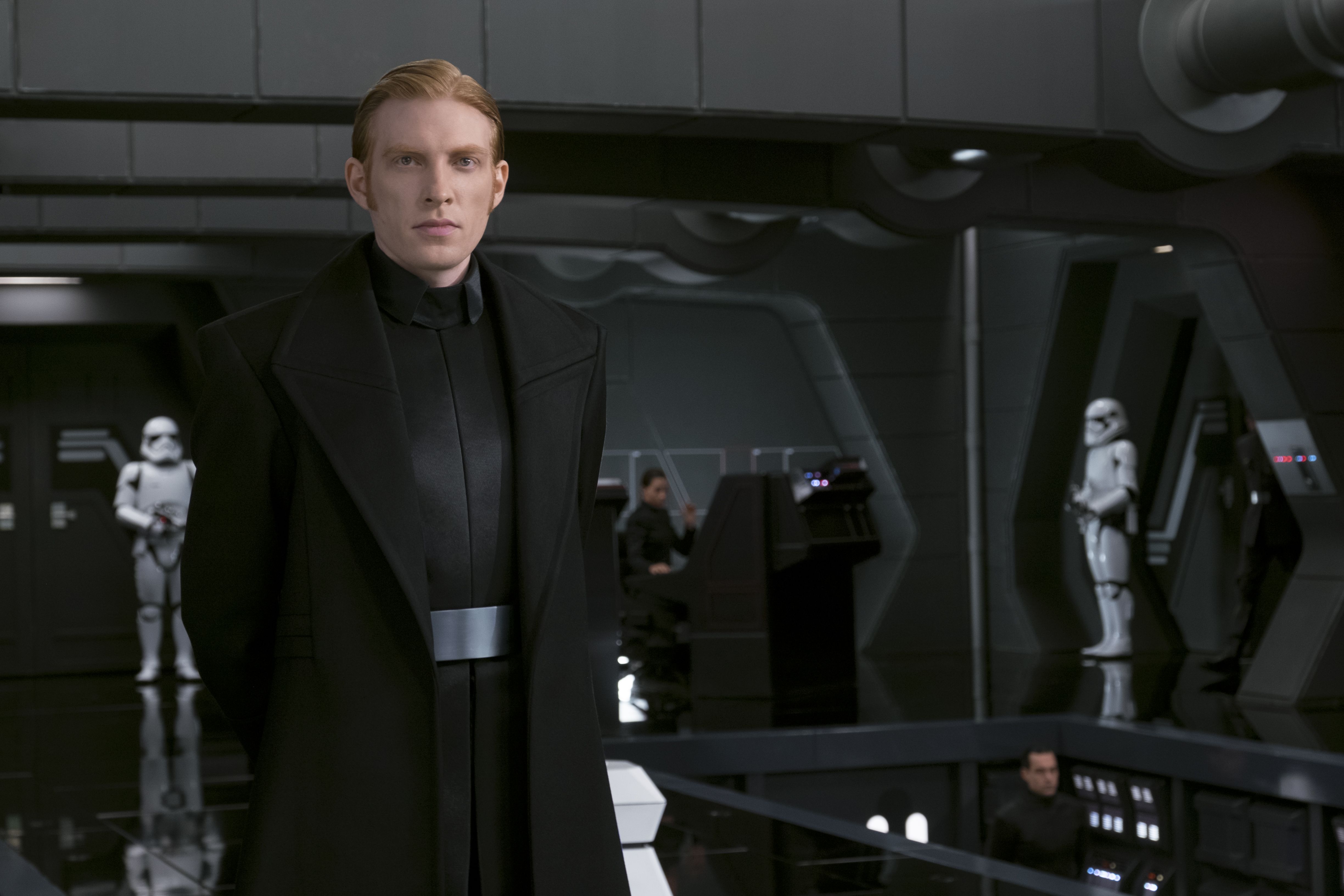 4896x3264 General Hux in Star Wars: The Last JediK Ultra HD Wallpaper Featuring Domhnall Gleesonx3264