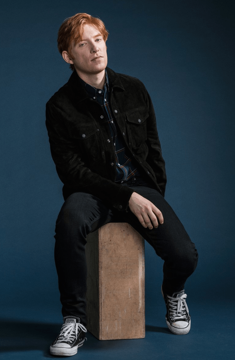 770x1180 my new plaid pants: Domhnall Gleeson Three Times