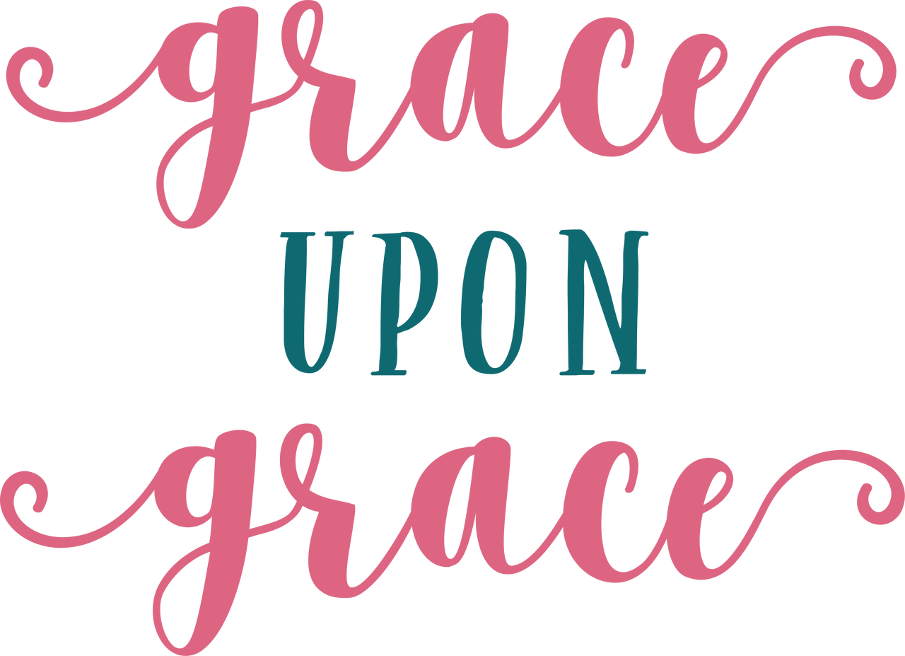 1280x927 Grace Upon Grace SVG Cut File Click Supply Co