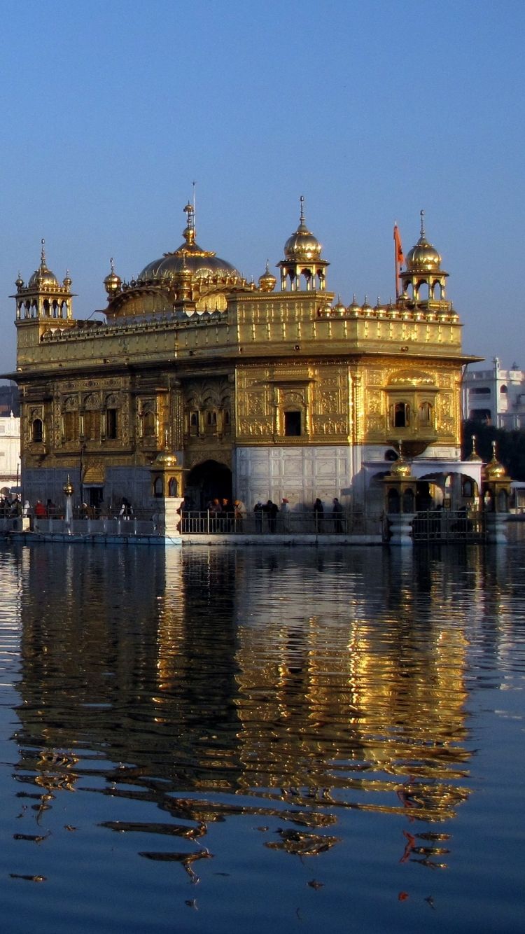 750x1334 Phone wallpaper: India, Sikh, Golden Temple, Harmandir Sahib, Akal Takht, Amritsar, Religious, Hamandir Sahib, Temples 1094786