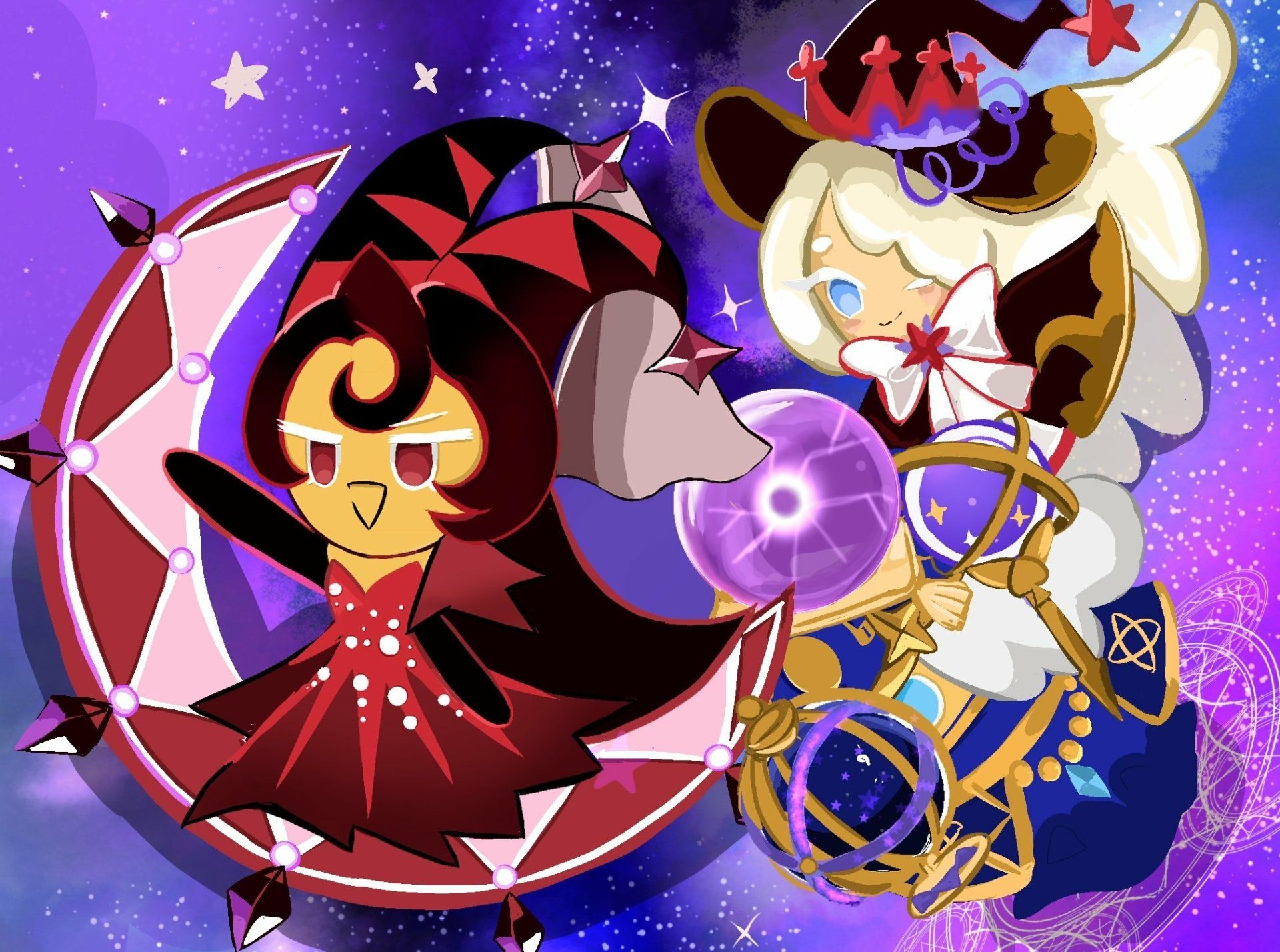1920x1428 Download Moonlight Cookie (Cookie Run) Cream Puff Cookie (Cookie Run) Video Game Cookie Run: OvenBreak Cookie Run HD Wallpaperx1499