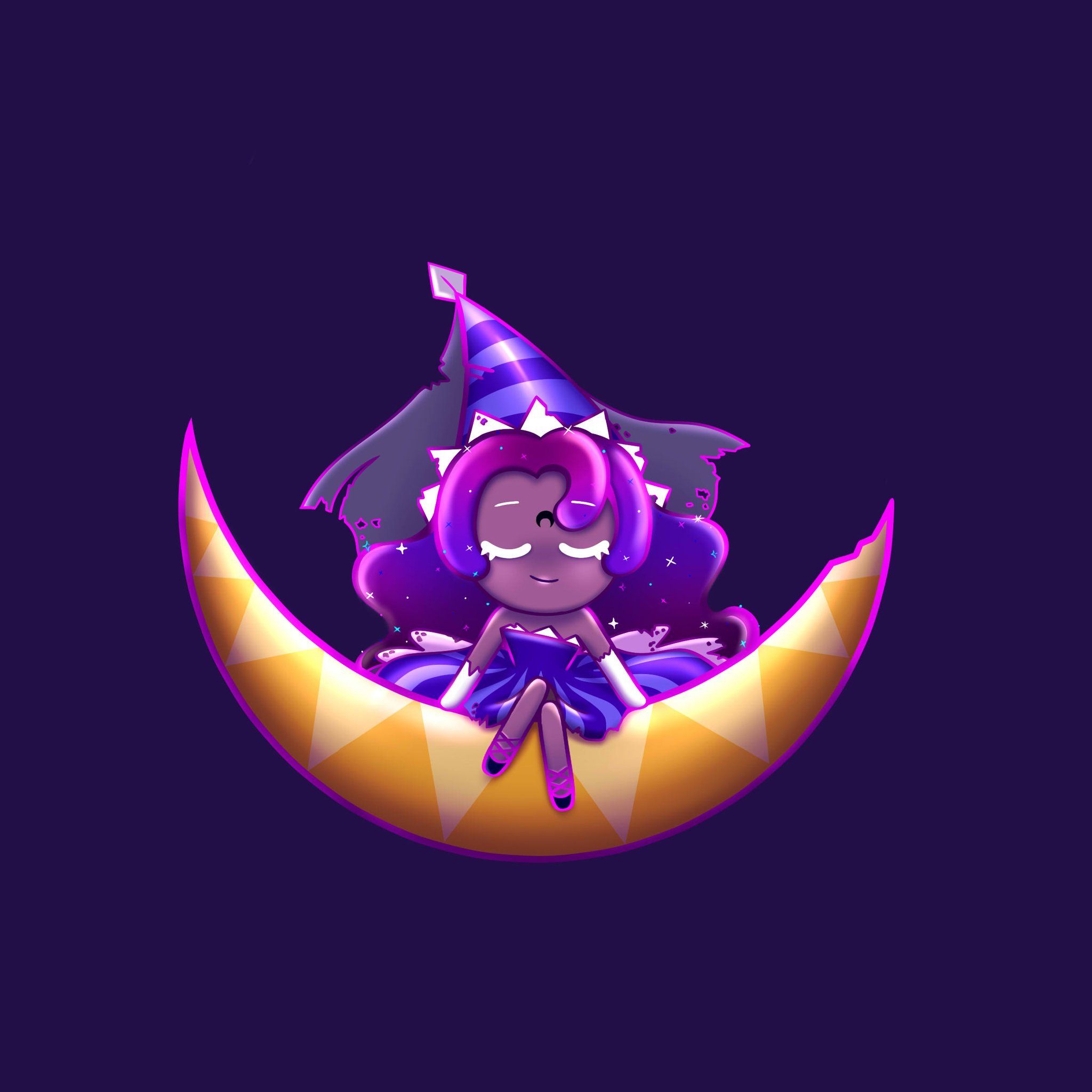 2048x2048 Moonlight Jelly Walker Cookie by KingMyuJin24 Anime Image Board