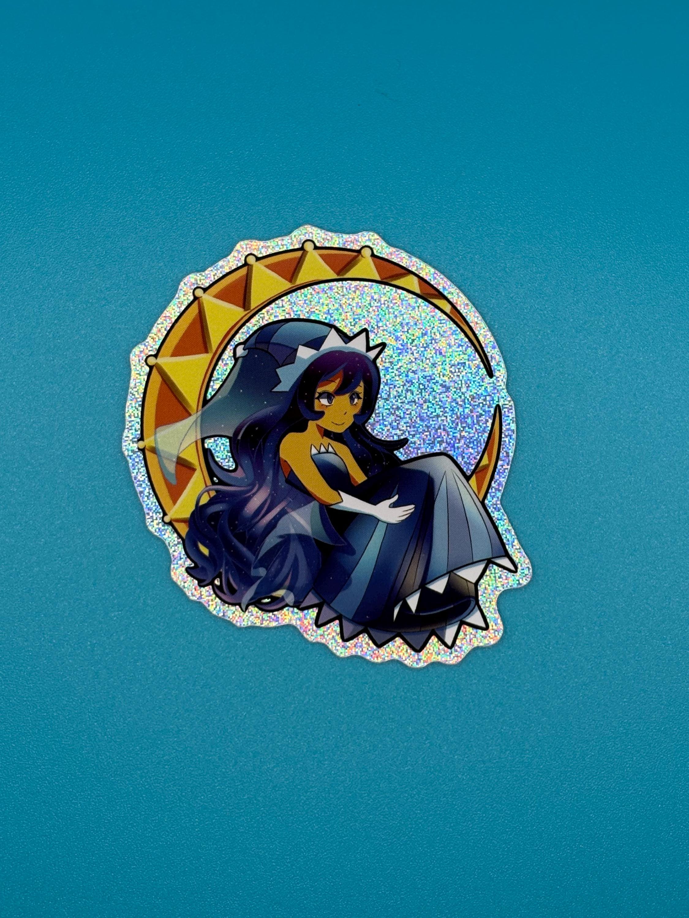 2250x3000 Moonlight Cookie Glitter Sticker / Cookie Run Kingdom Sticker