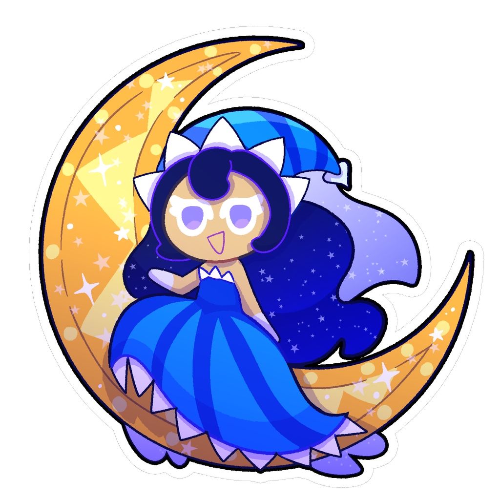 1024x1024 Moonlight Cookie Run by RainbowHeartUnicorn Anime Image Board