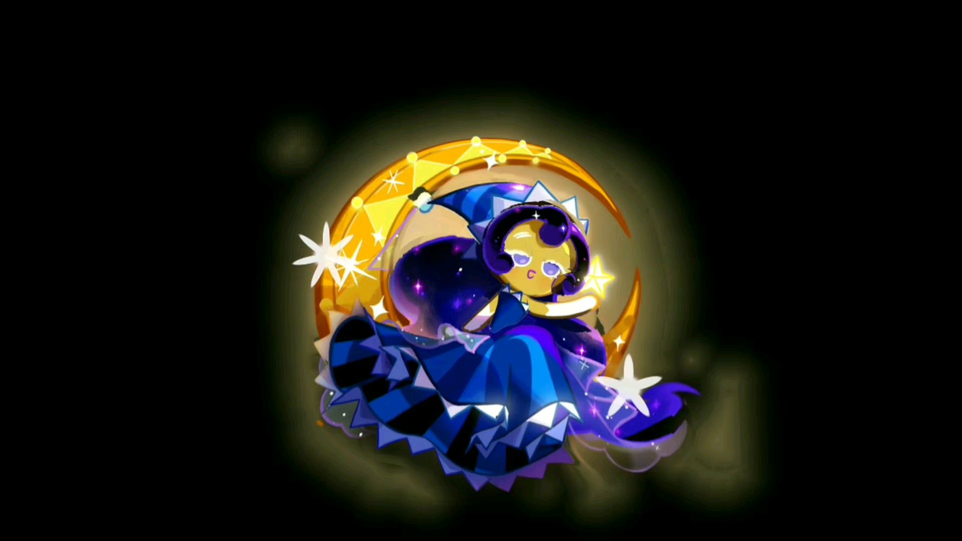 1920x1080 Moonlight Cookie Gacha Animation Looped