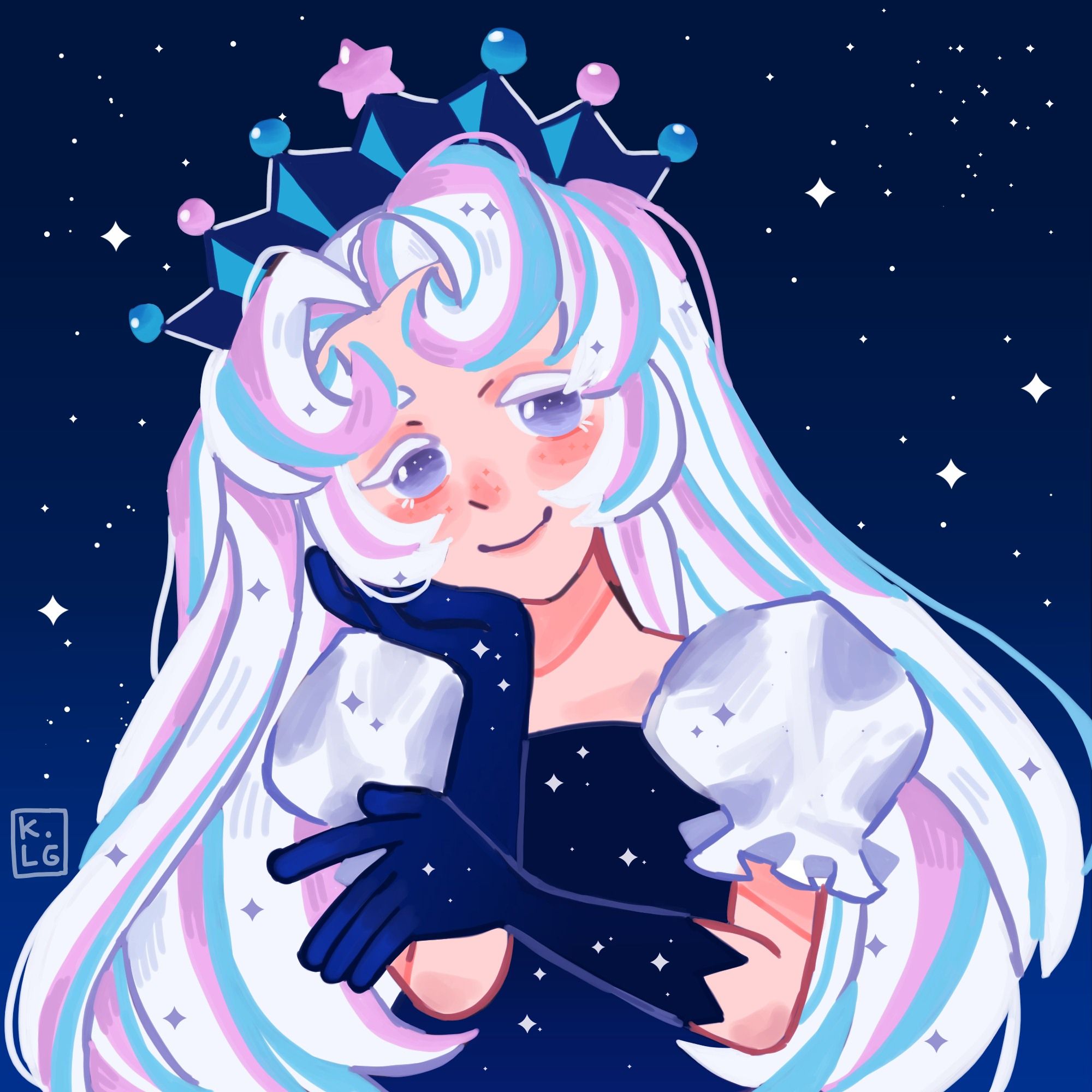 2000x2000 Moonlight Cookie Run by K.Leng Anime Image Board