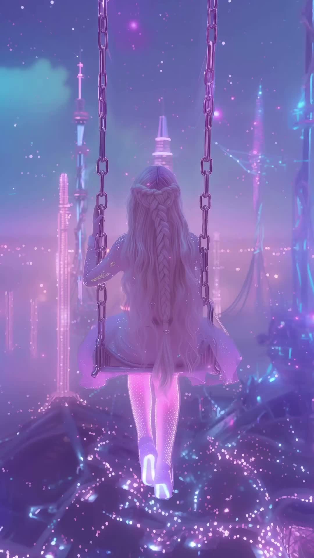 1080x1920 Cute Girl Live Wallpaper