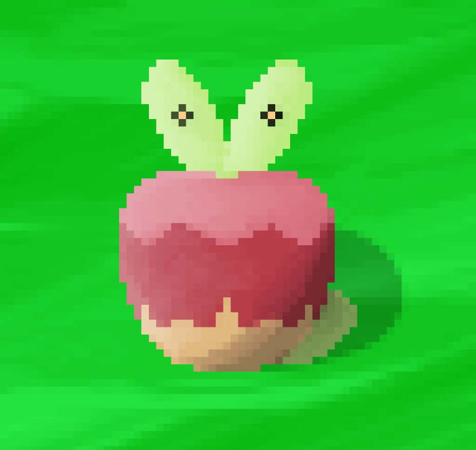 927x877 Download Applin Pixel Art Wallpaper