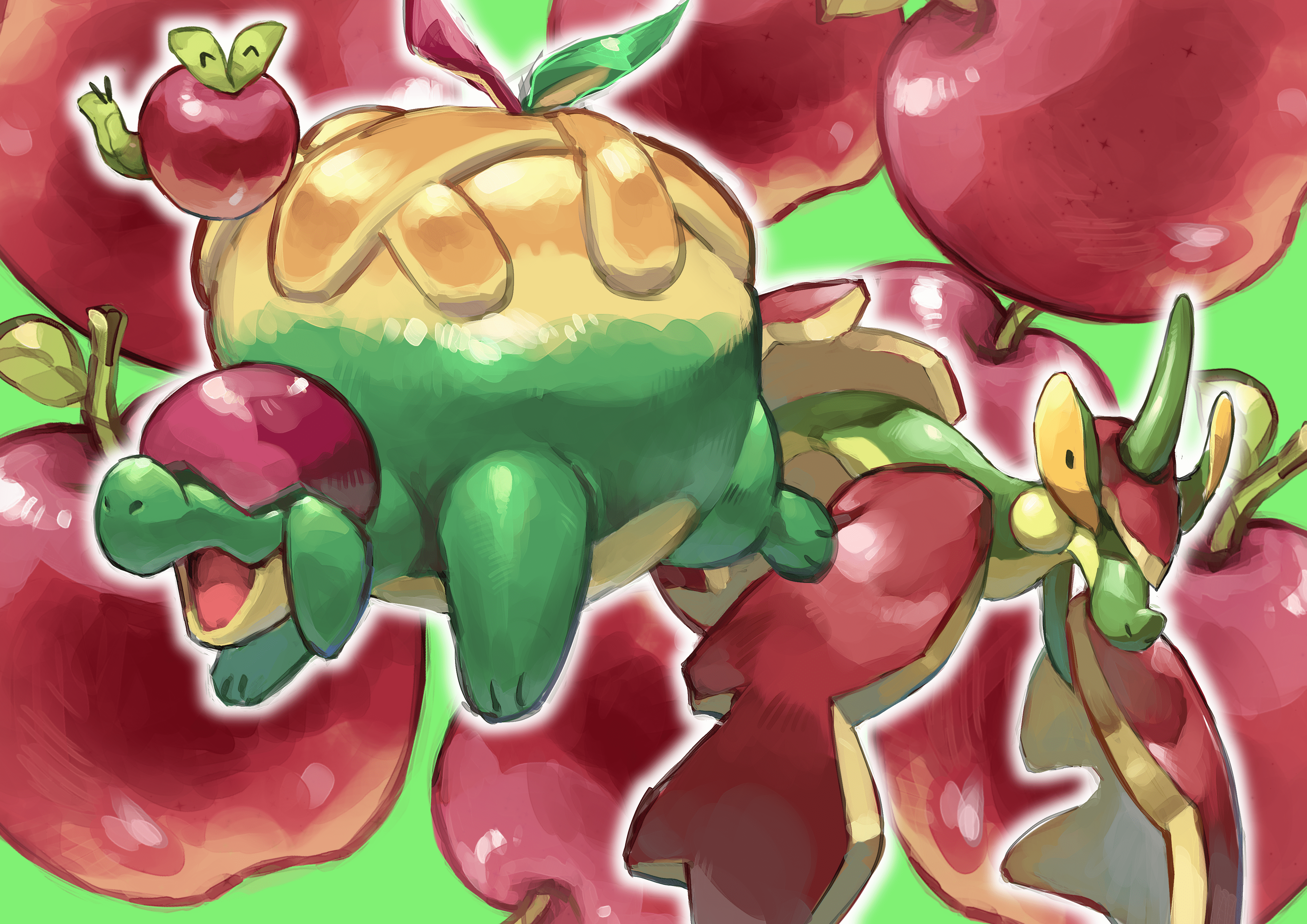 4093x2894 Flapple Wallpaper