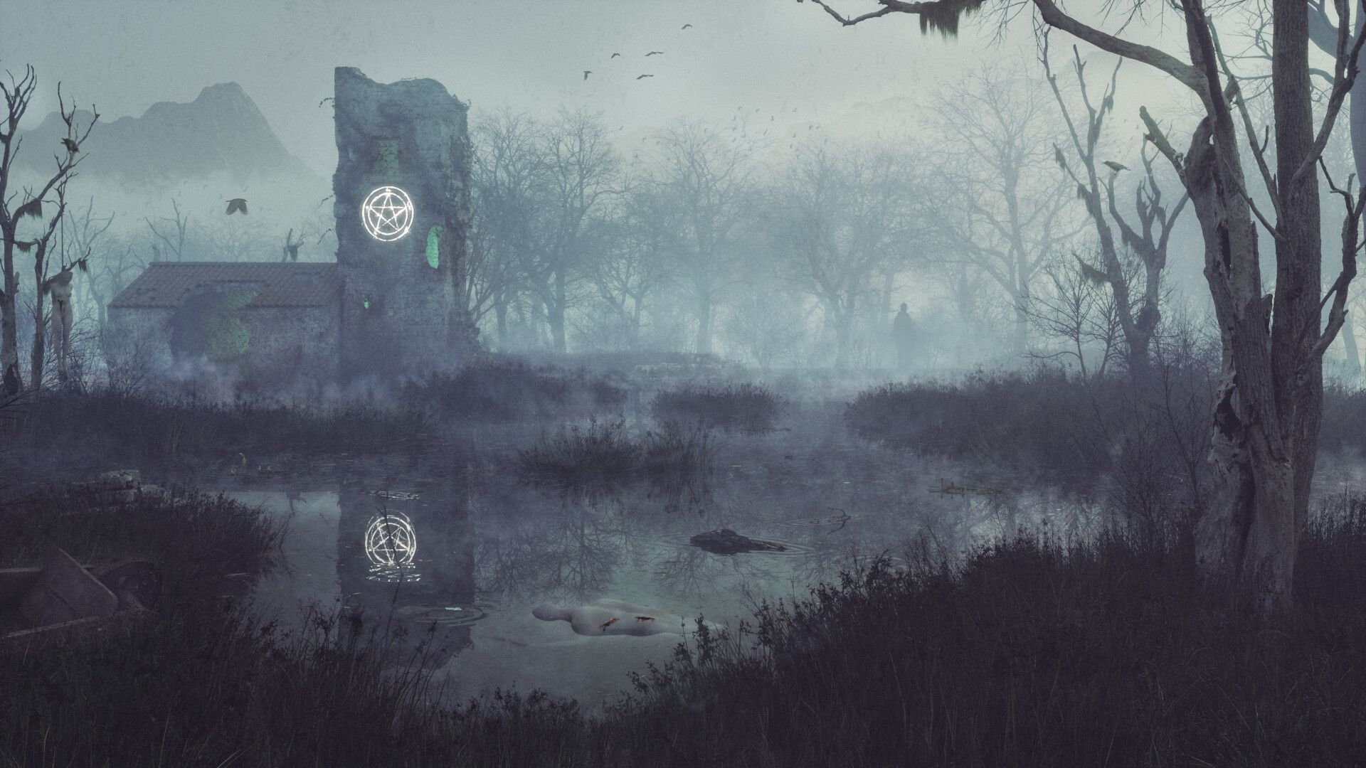 1920x1080 Dark Swamp [3Ds max] - Gallery