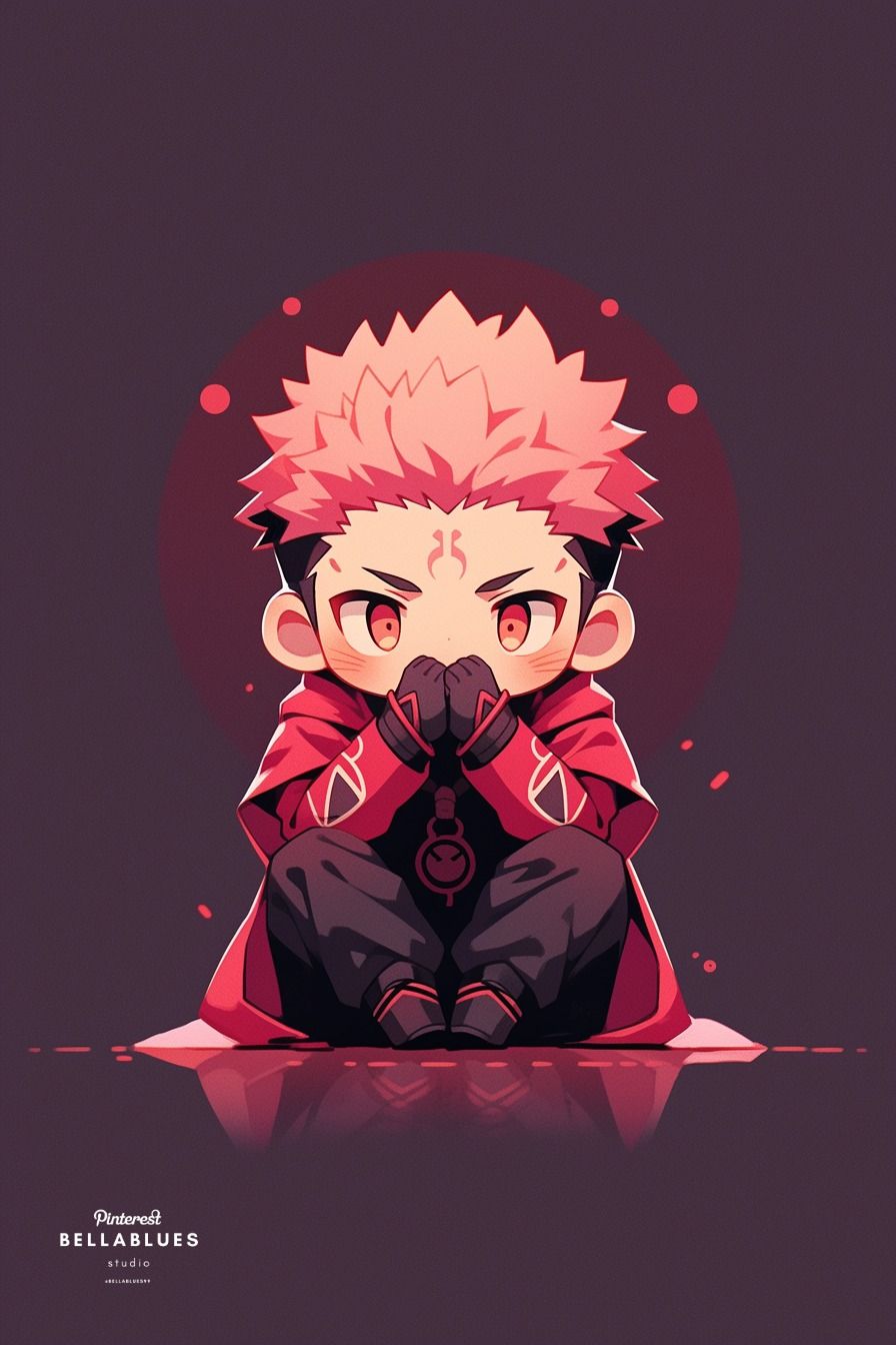 896x1344 Anime ideas. heian era sukuna chibi, sukuna chibi drawing, yuta and rika wallpaper