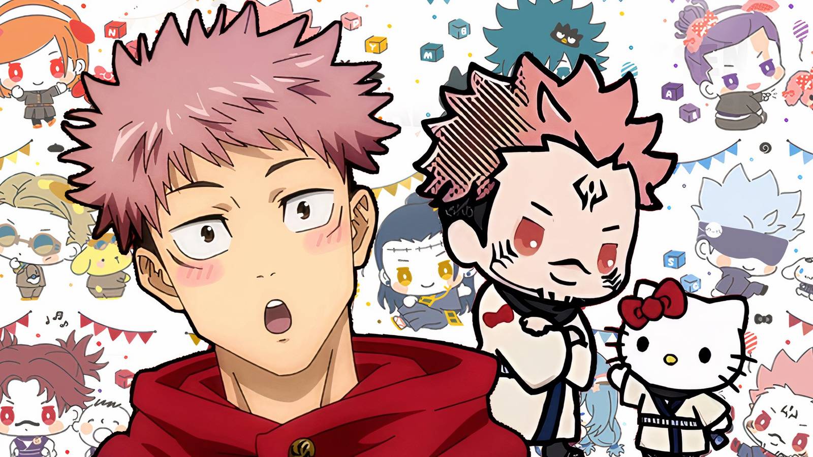 1600x900 New Hello Kitty Sanrio Collaboration Shows the Cute Side of Jujutsu Kaisen You Didn't Know You Needed