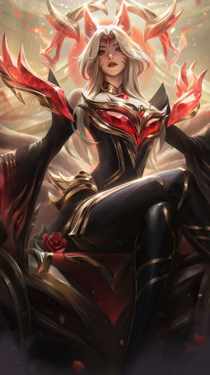 675x1200 Ahri Leyenda Inmortalizada Wallpaper HD