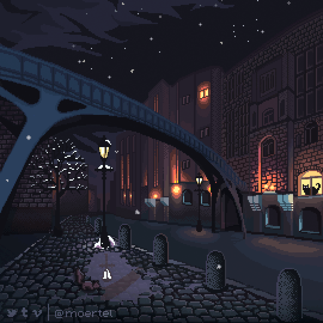 1080x1080 Snowy Winter in the City of Hamburg - Behance