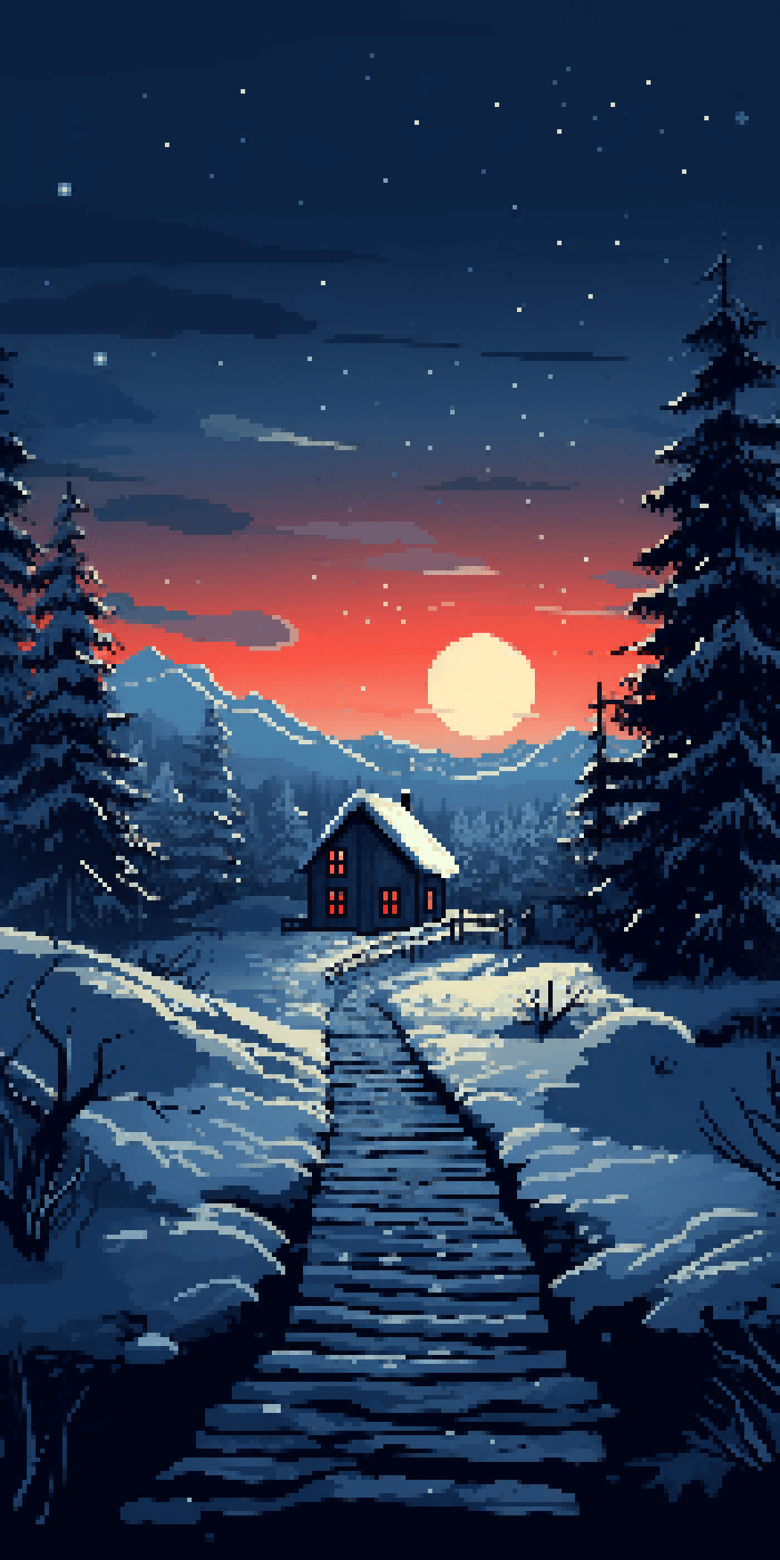 780x1560 Pixel Art Phone Background Wallpaper's Ko Fi Shop