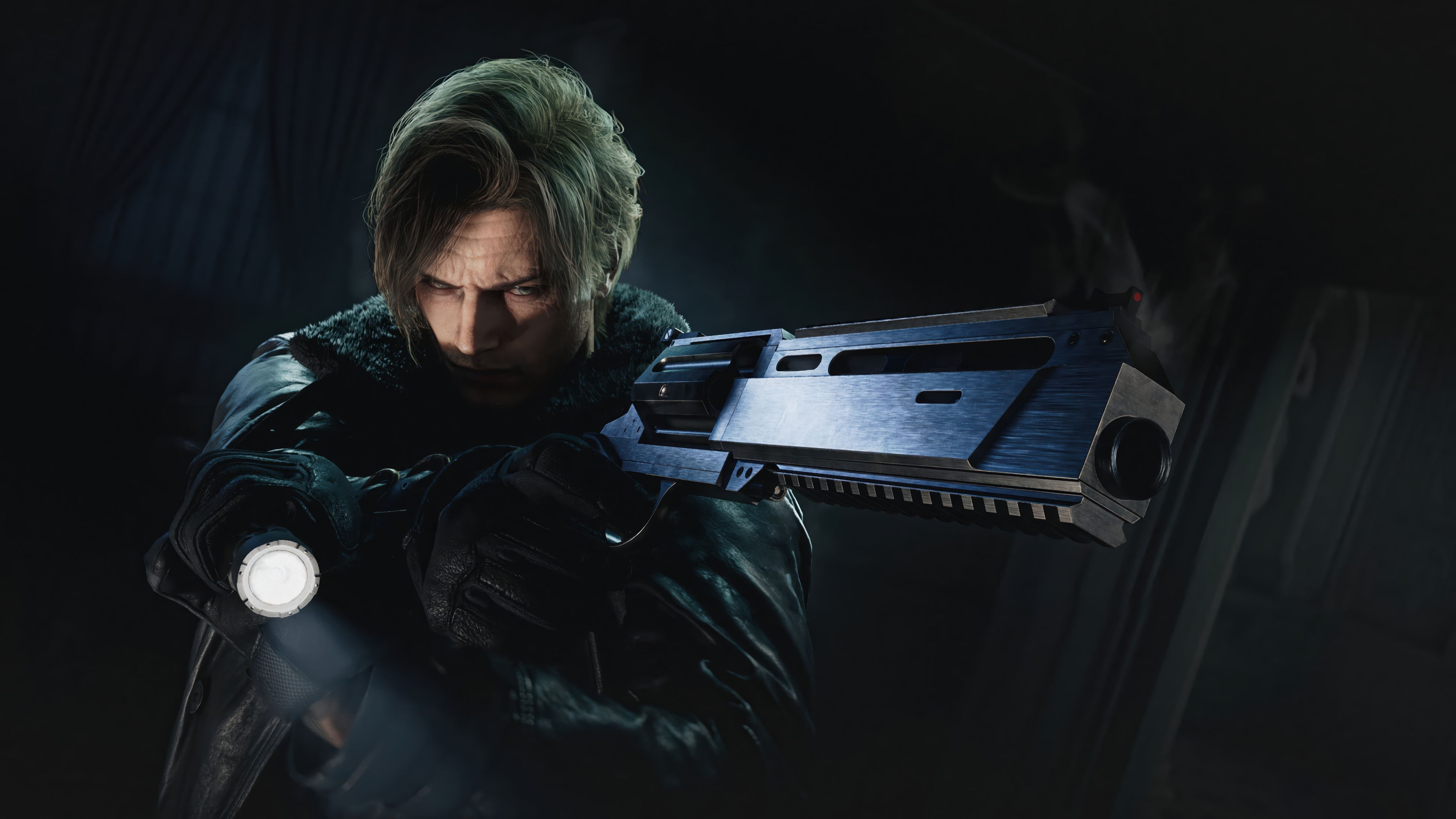 3840x2160 Leon S. Kennedy Evil Requiem 4K Ultra HD Wallpaperx2160