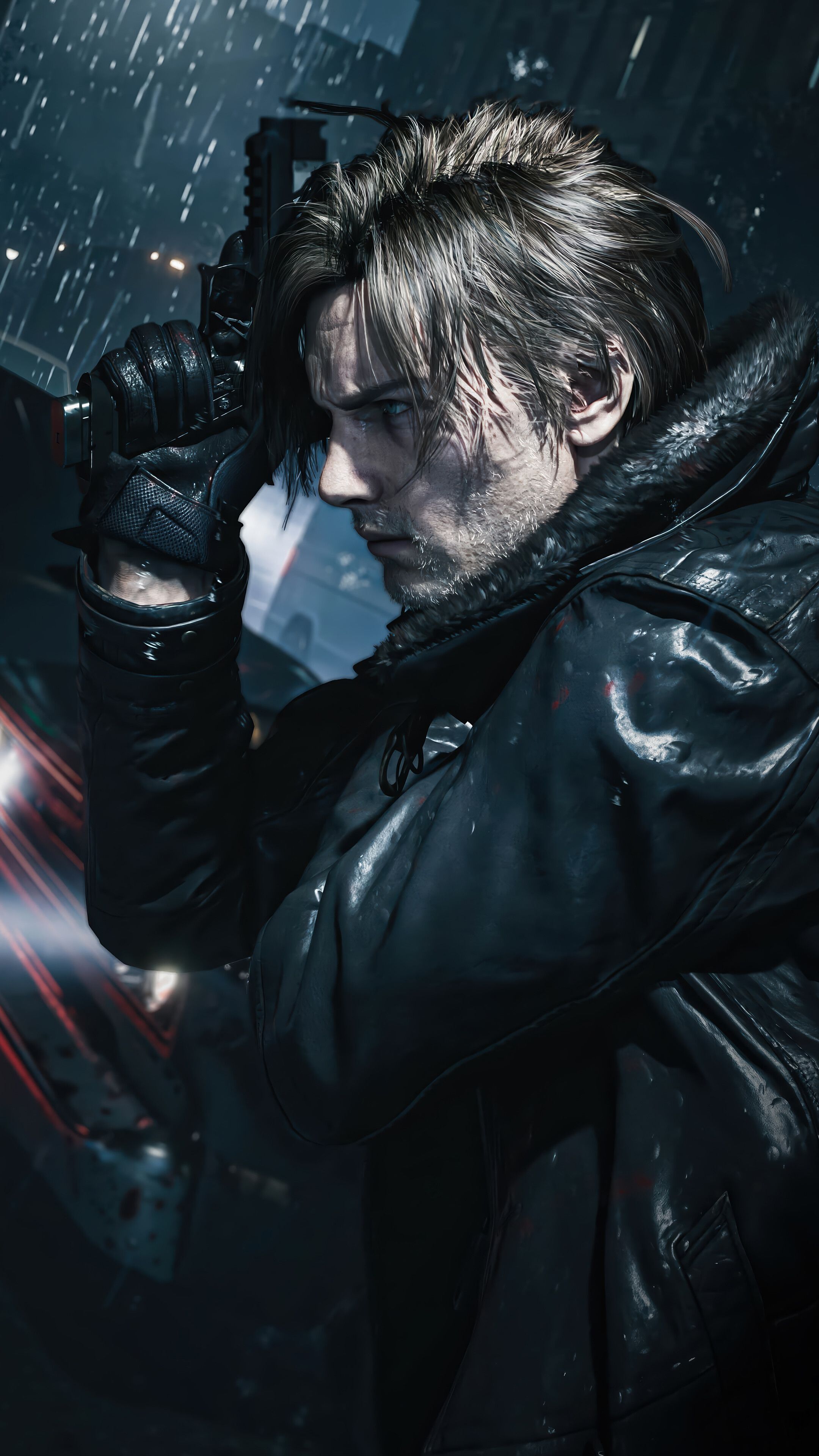 2160x3840 Leon S. Kennedy RE9 Game 4K Wallpaper Phone iPhone