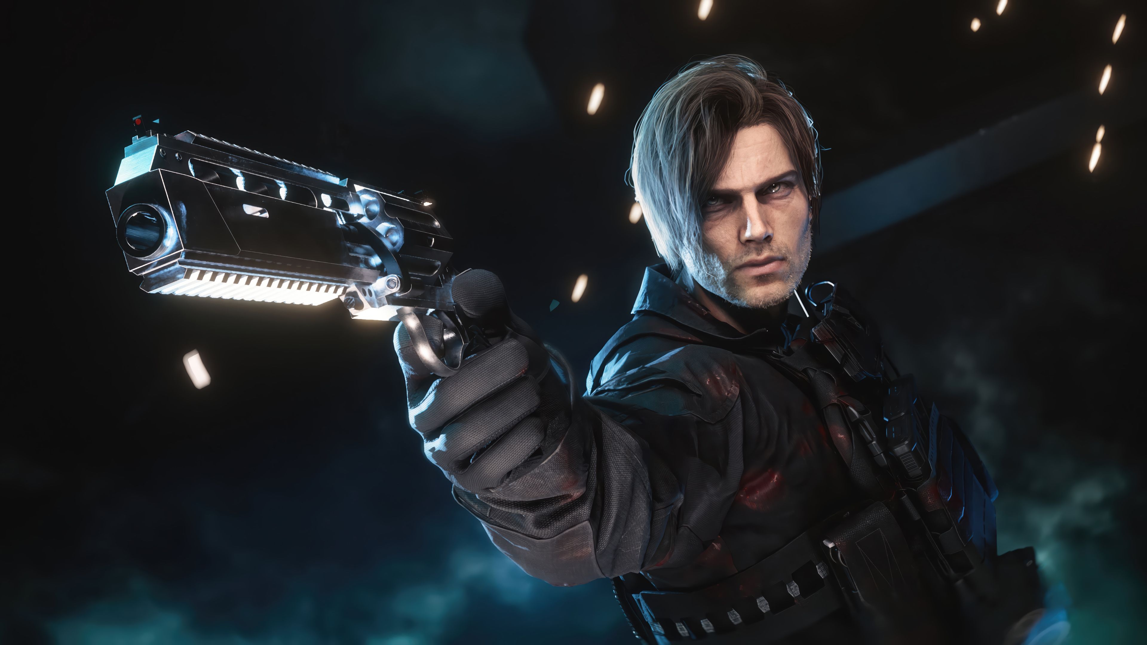 3840x2160 Leon RE9 Gun Resident Evil Requiem 4K Wallpaper PC HD